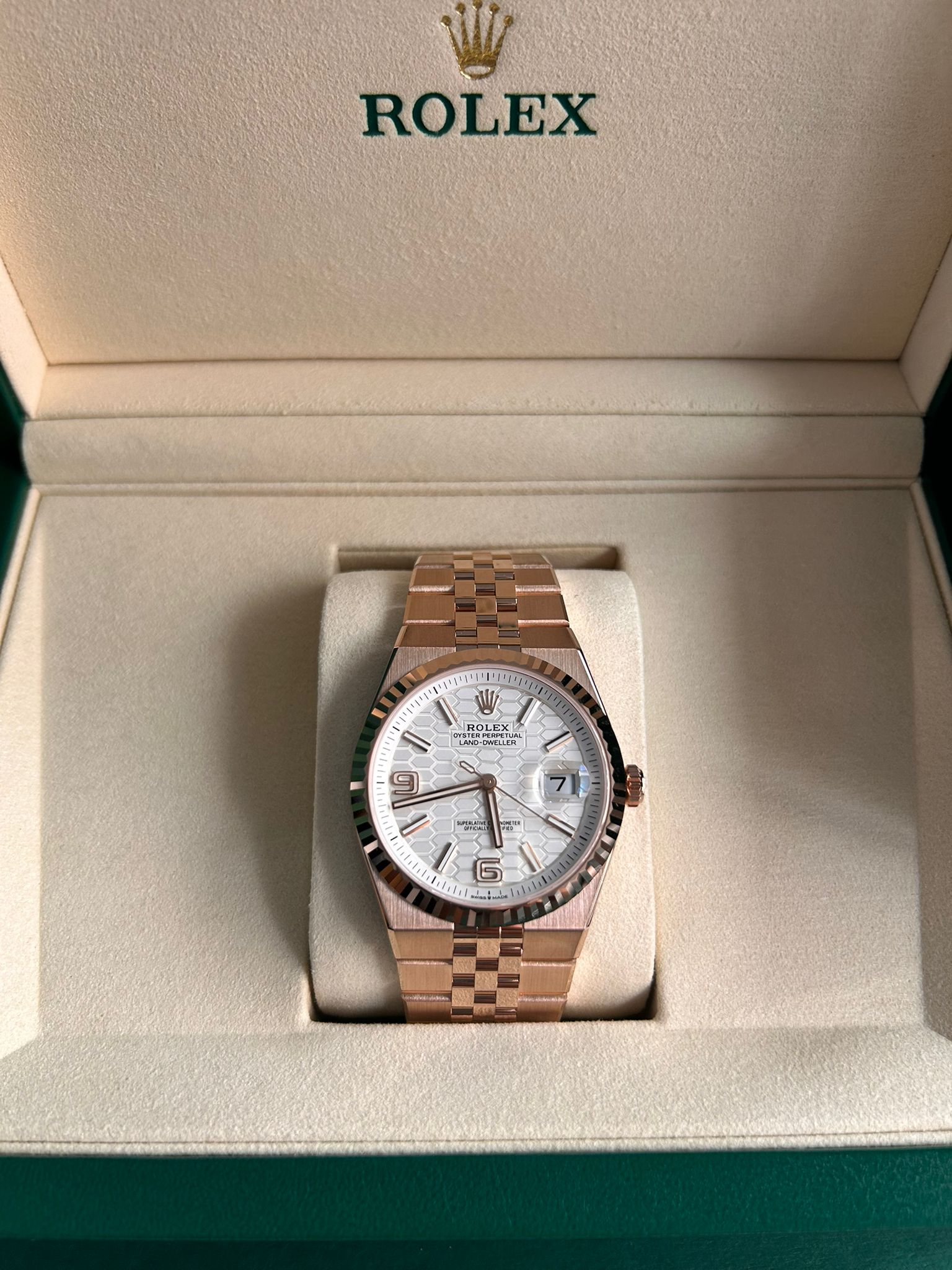 Rolex Land-Dweller 40 127335 WHITE 40mm