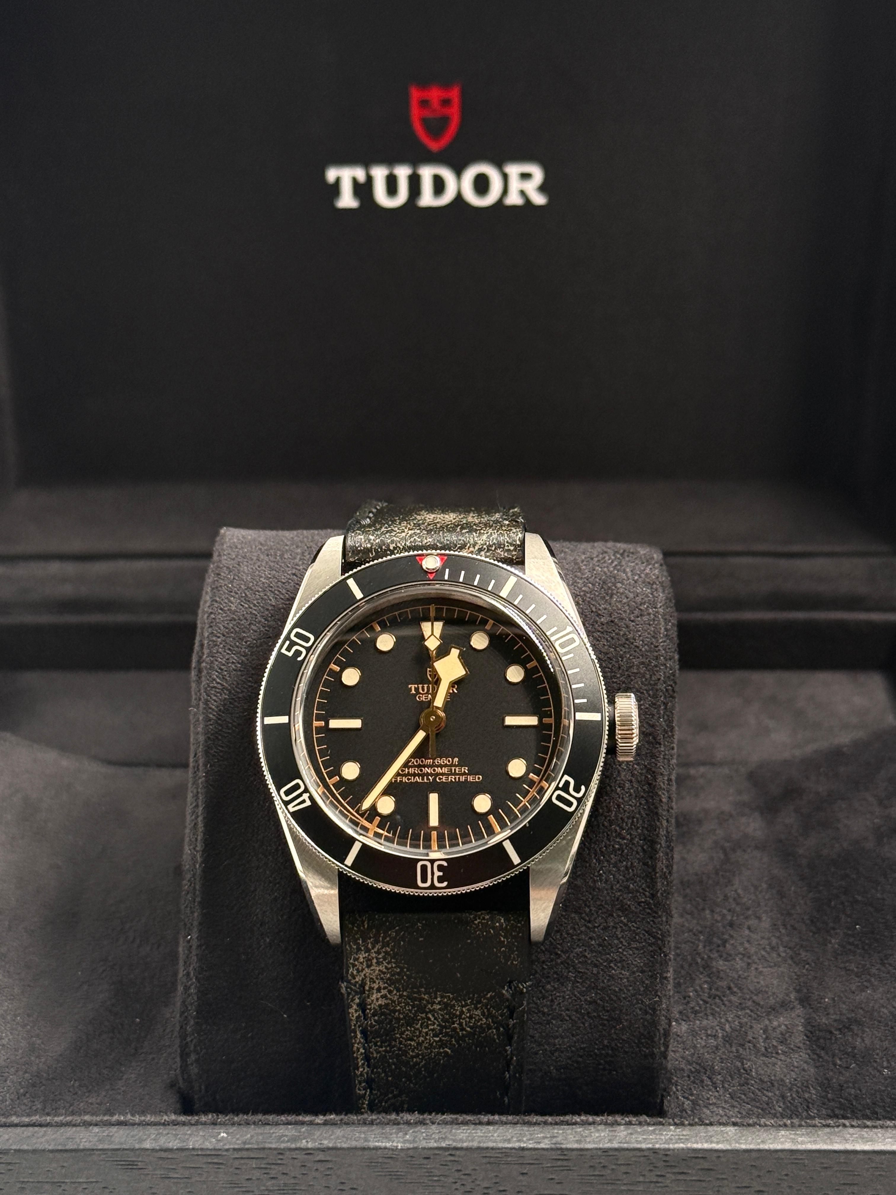Tudor Black Bay 41mm 79230N-0008 Black Leather 2024 HWN