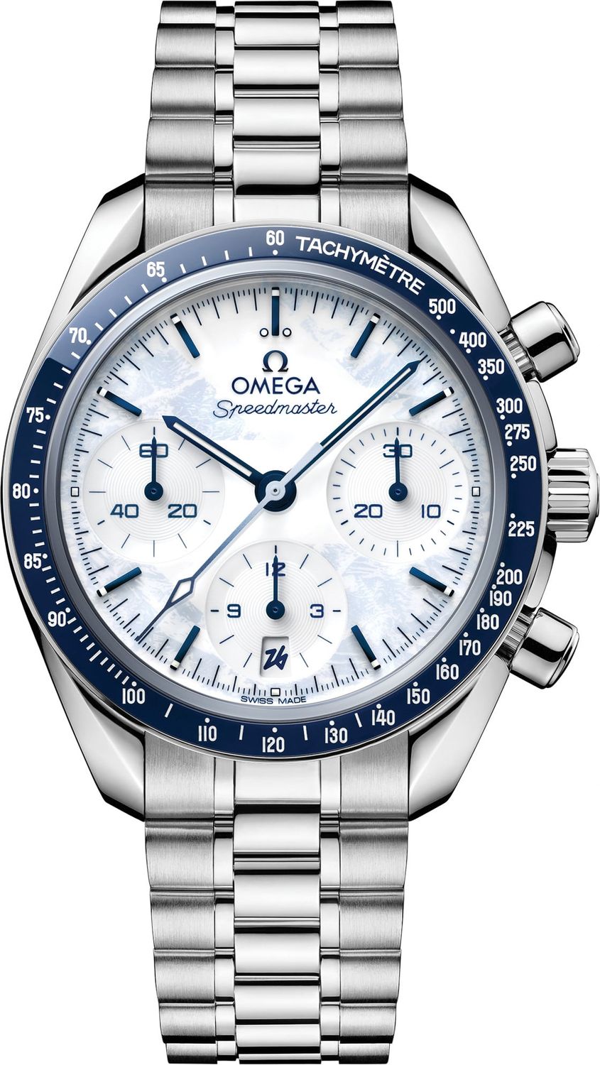 Omega 522.30.38.50.04.002 Speedmaster 38 Milano Cortina 2026