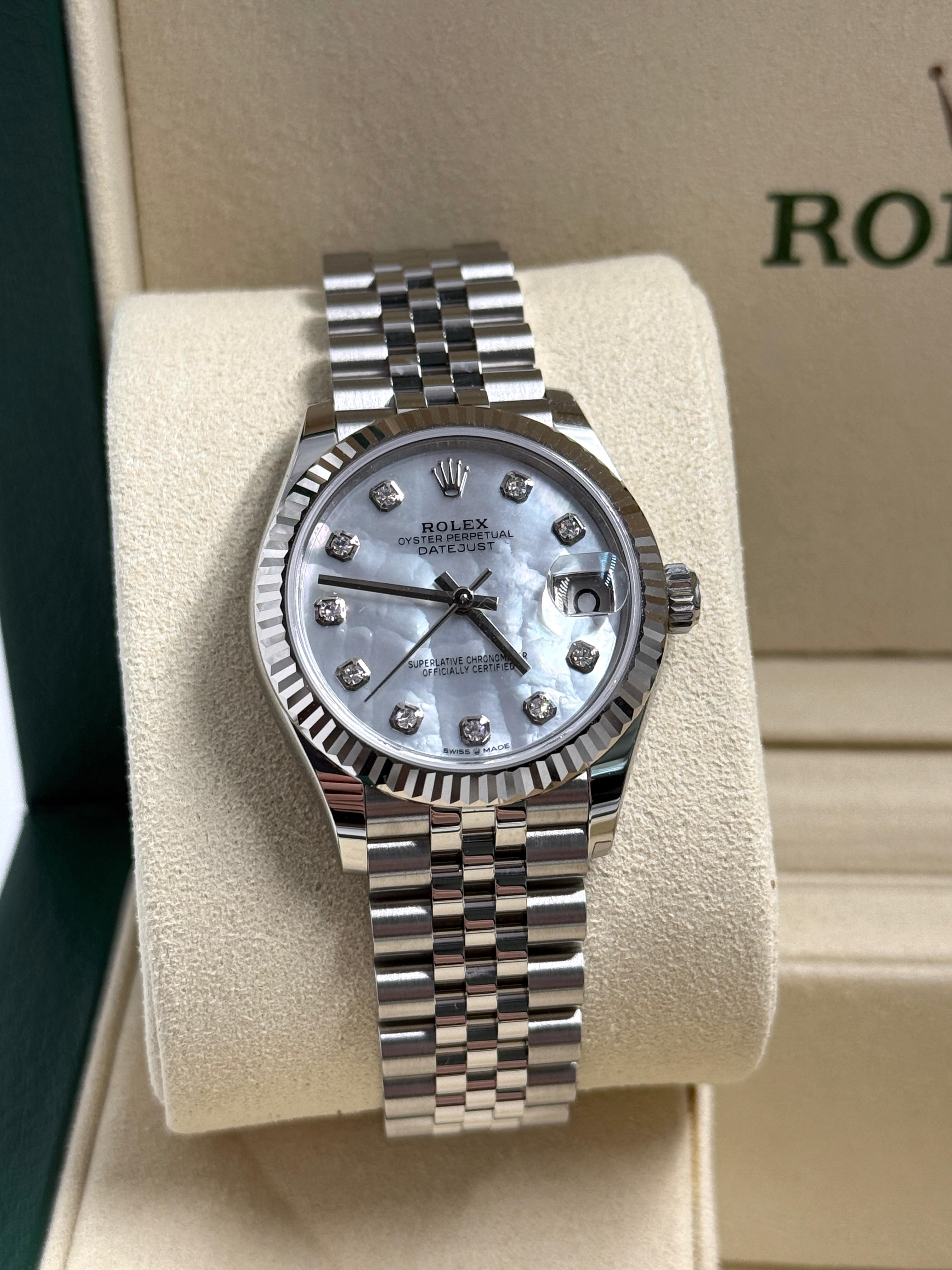 Rolex Datejust 31 278274Ng White Jubilee 2025