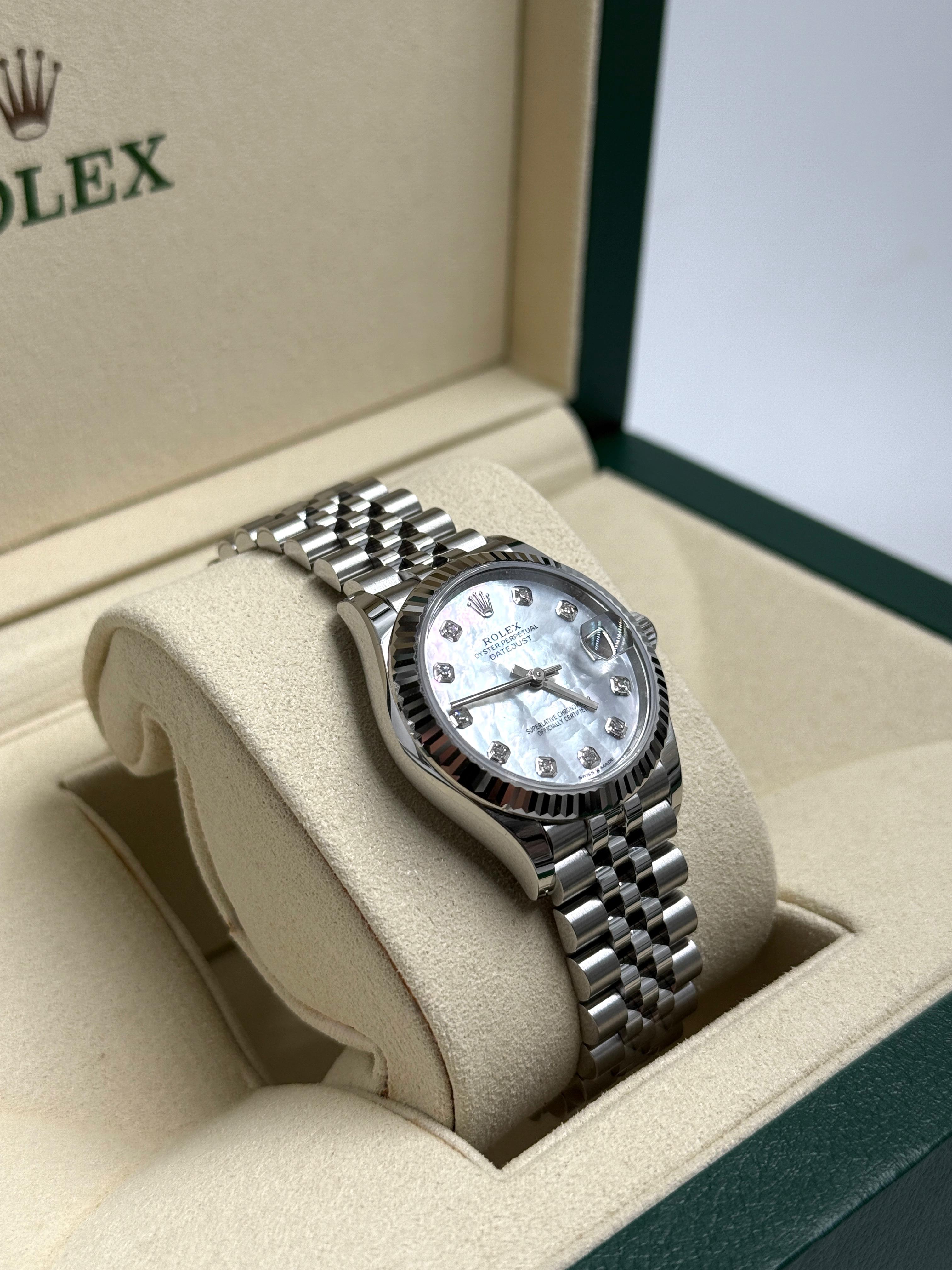 Rolex Datejust 31 278274Ng White Jubilee 2025