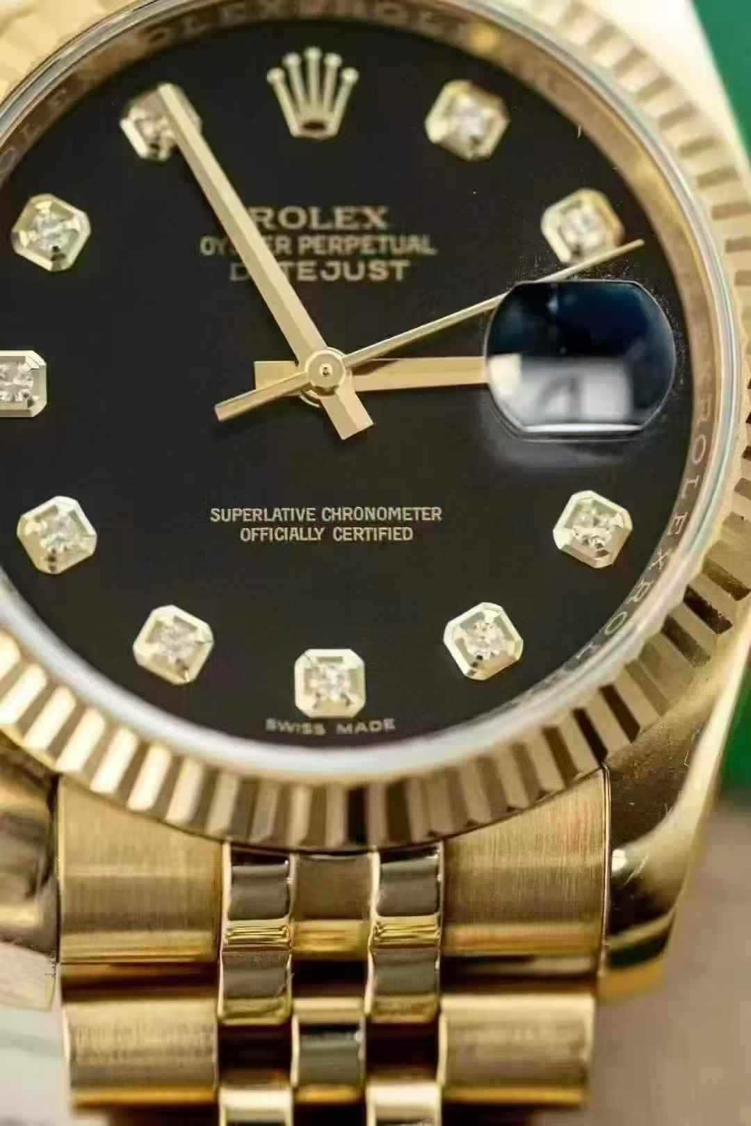 Rolex Datejust 36 116238 Black Naked