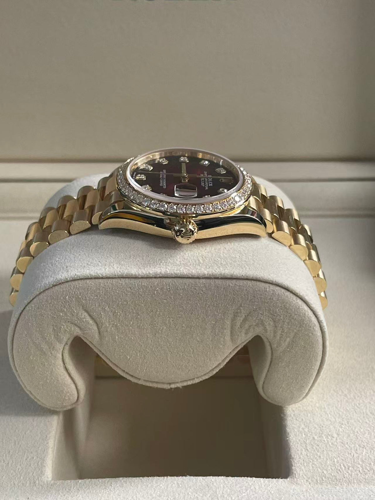 Rolex Datejust 31 278288RBR G Red Ombre President 2025