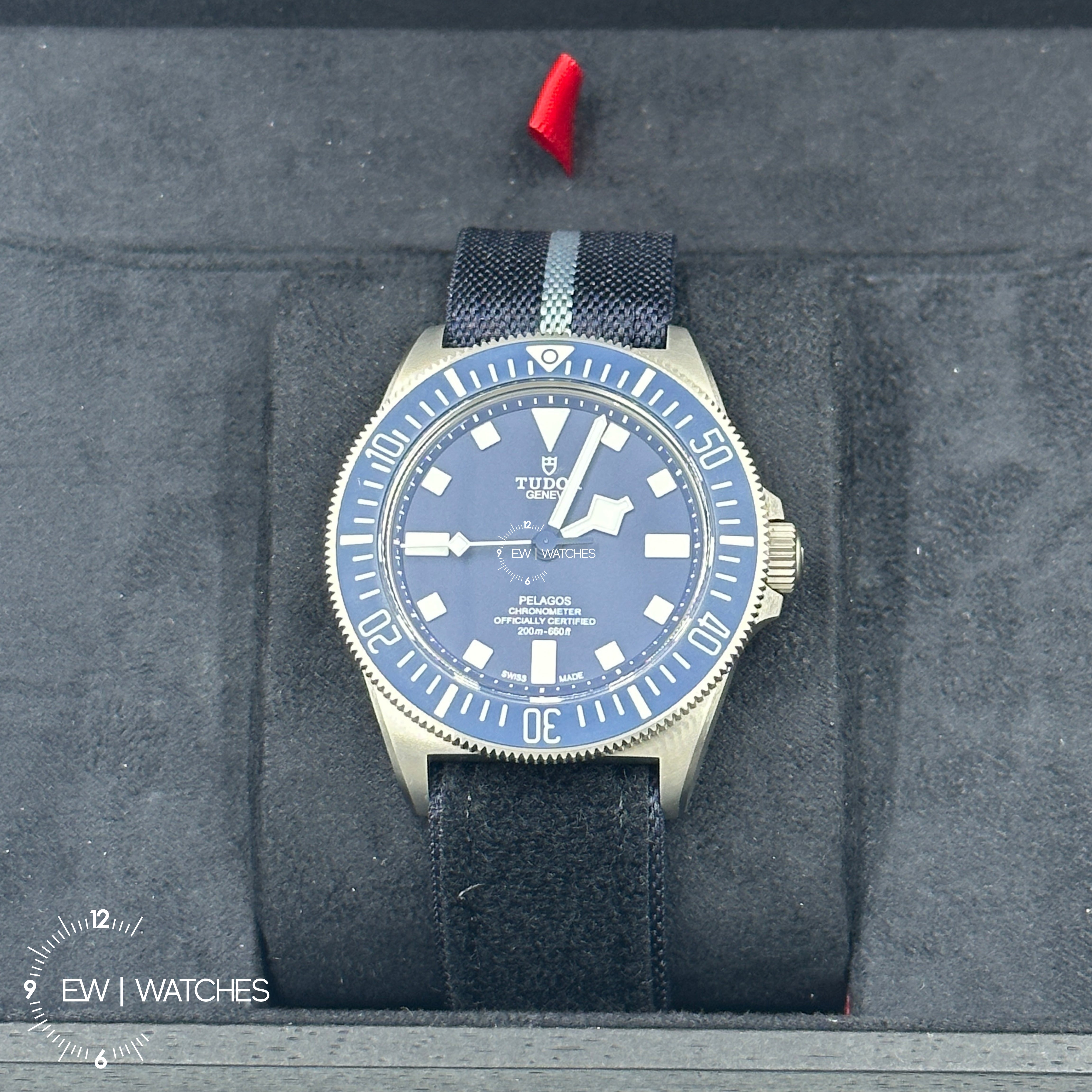 Tudor Pelagos Fxd 42mm 25707B/23-0001 Blue Fabric 2024