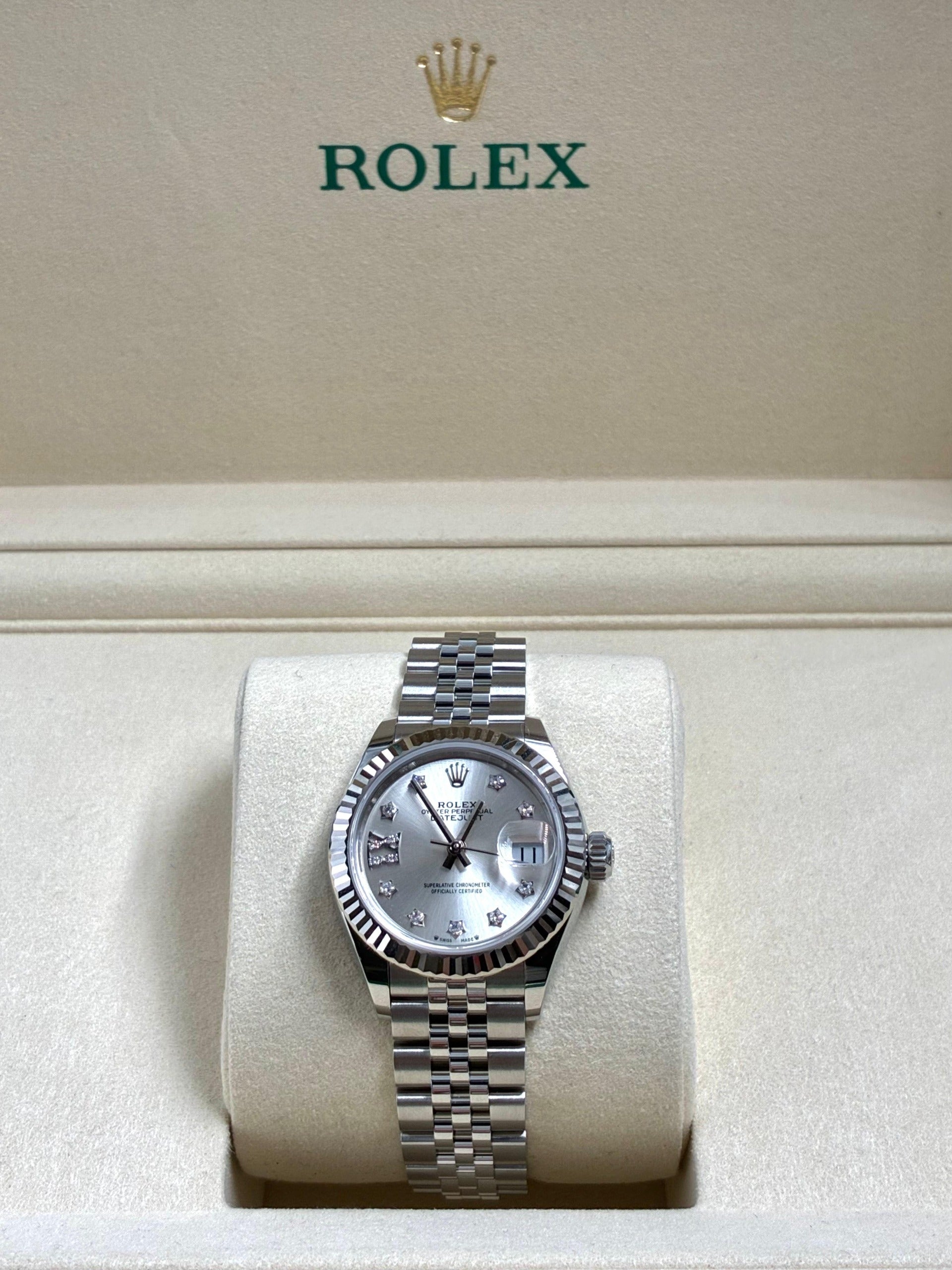 rolex Lady-Datejust279174G Star silver JUB
