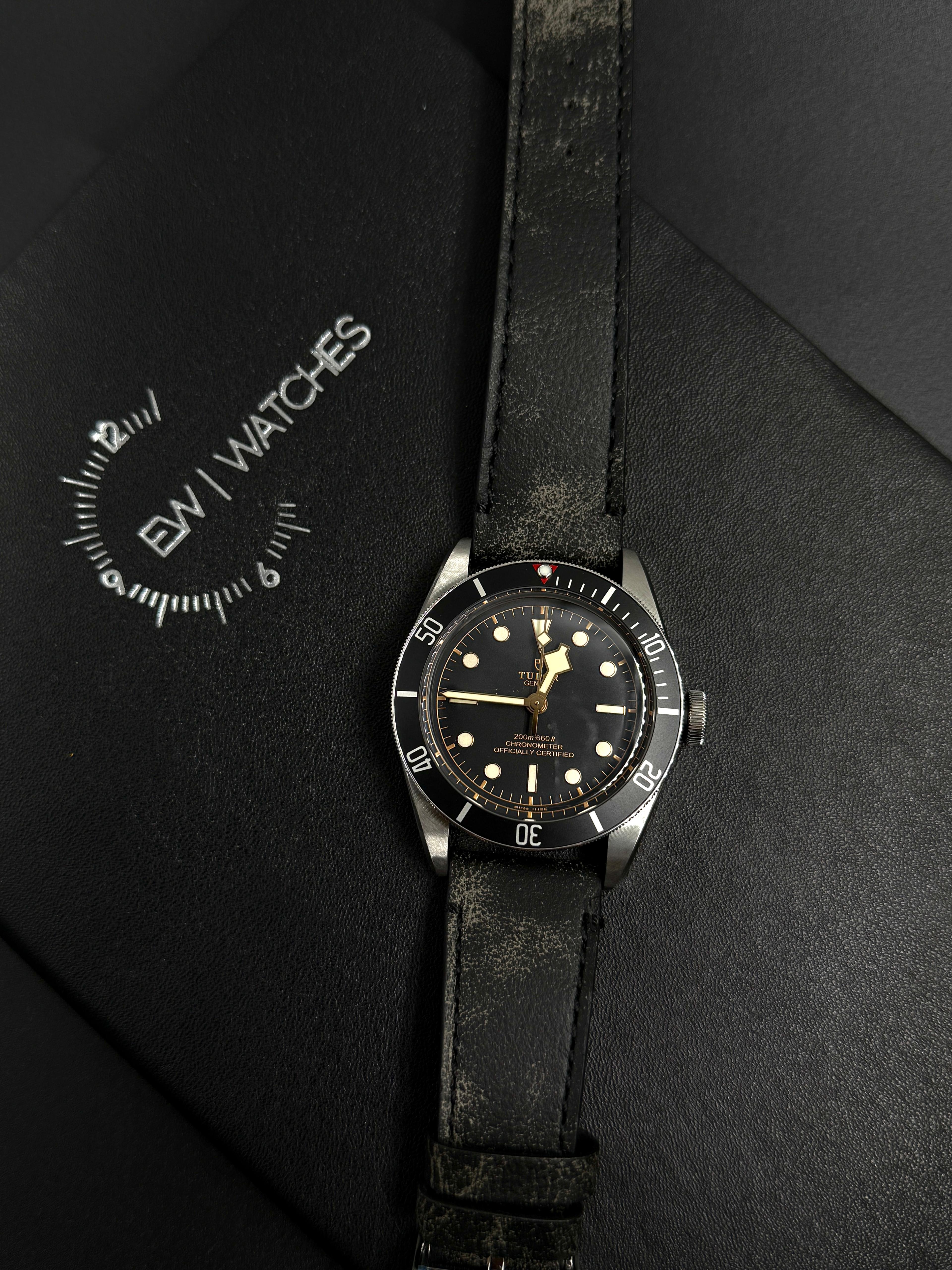 Tudor Black Bay 41mm 79230N-0008 Black Leather 2024 HWN