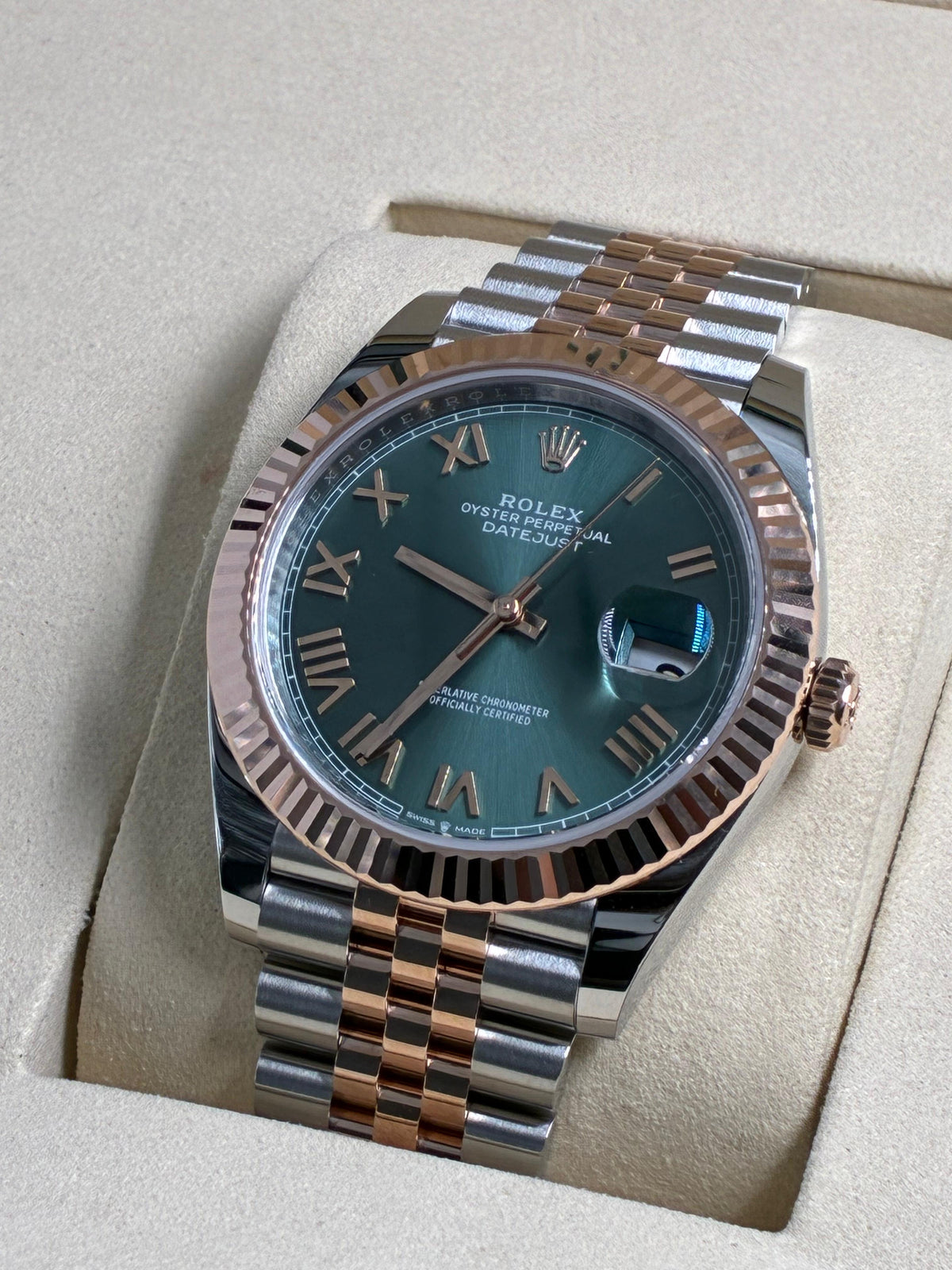 Rolex Datejust 41 126331 Green Roman Jub 2026