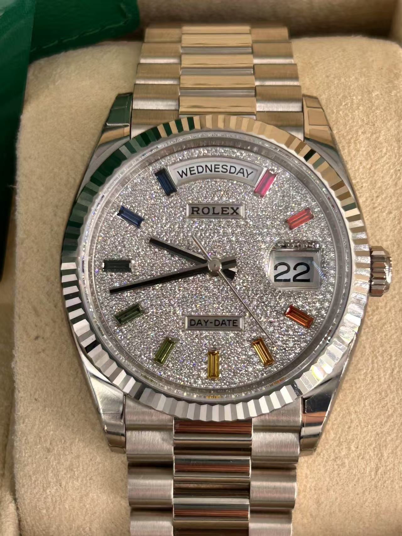 ROLEX 128239 PAVE