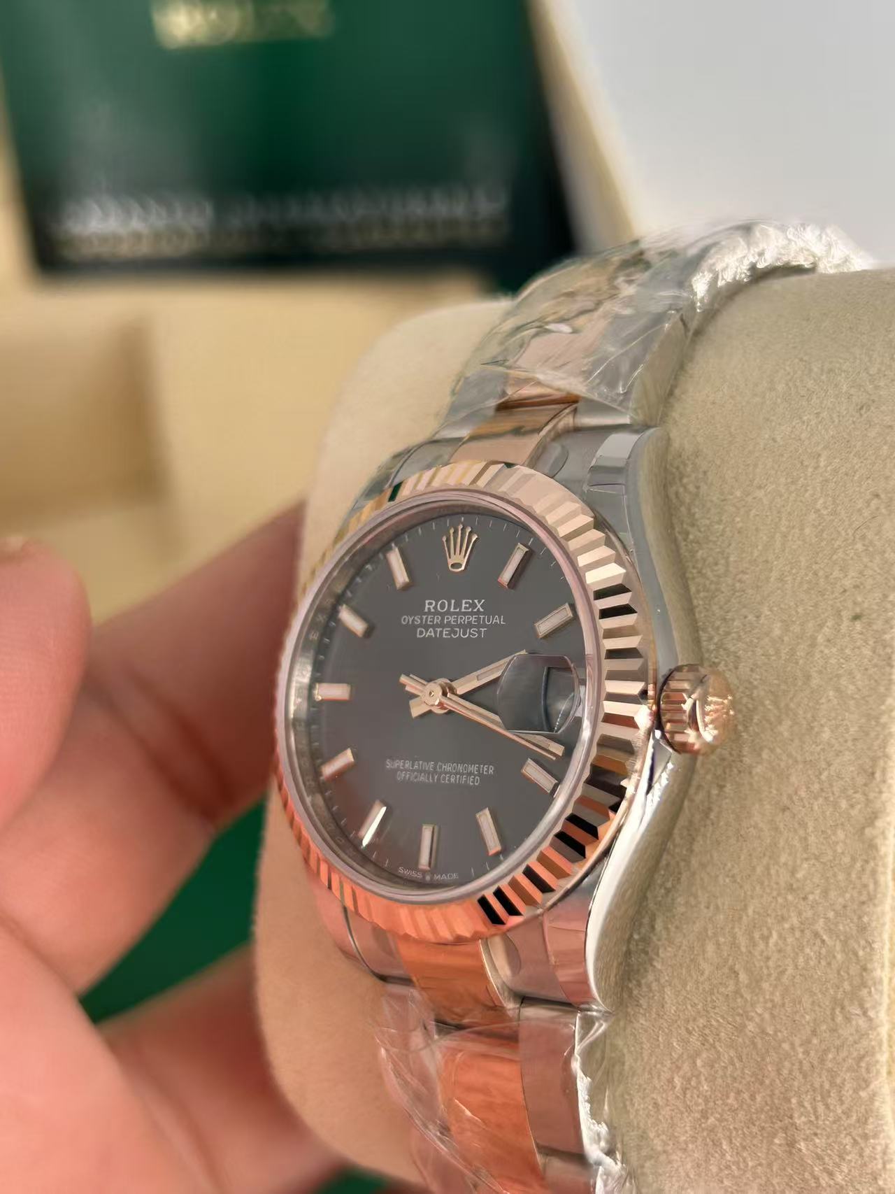Rolex Datejust 31 278271 Grey Index Oyster 2025