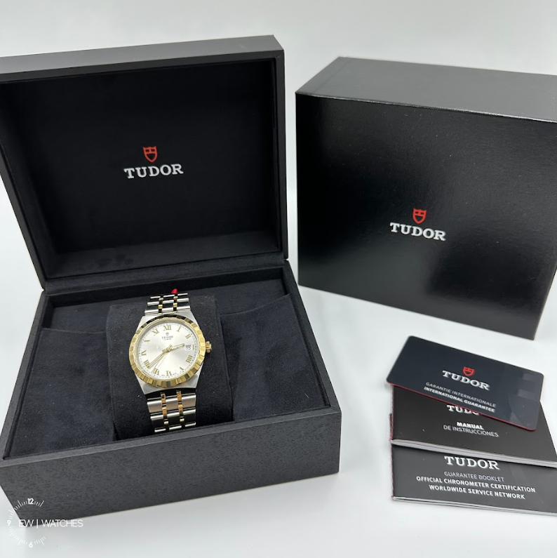 Tudor Royal 38mm 28503-0001 Silver Roman Steel 2022