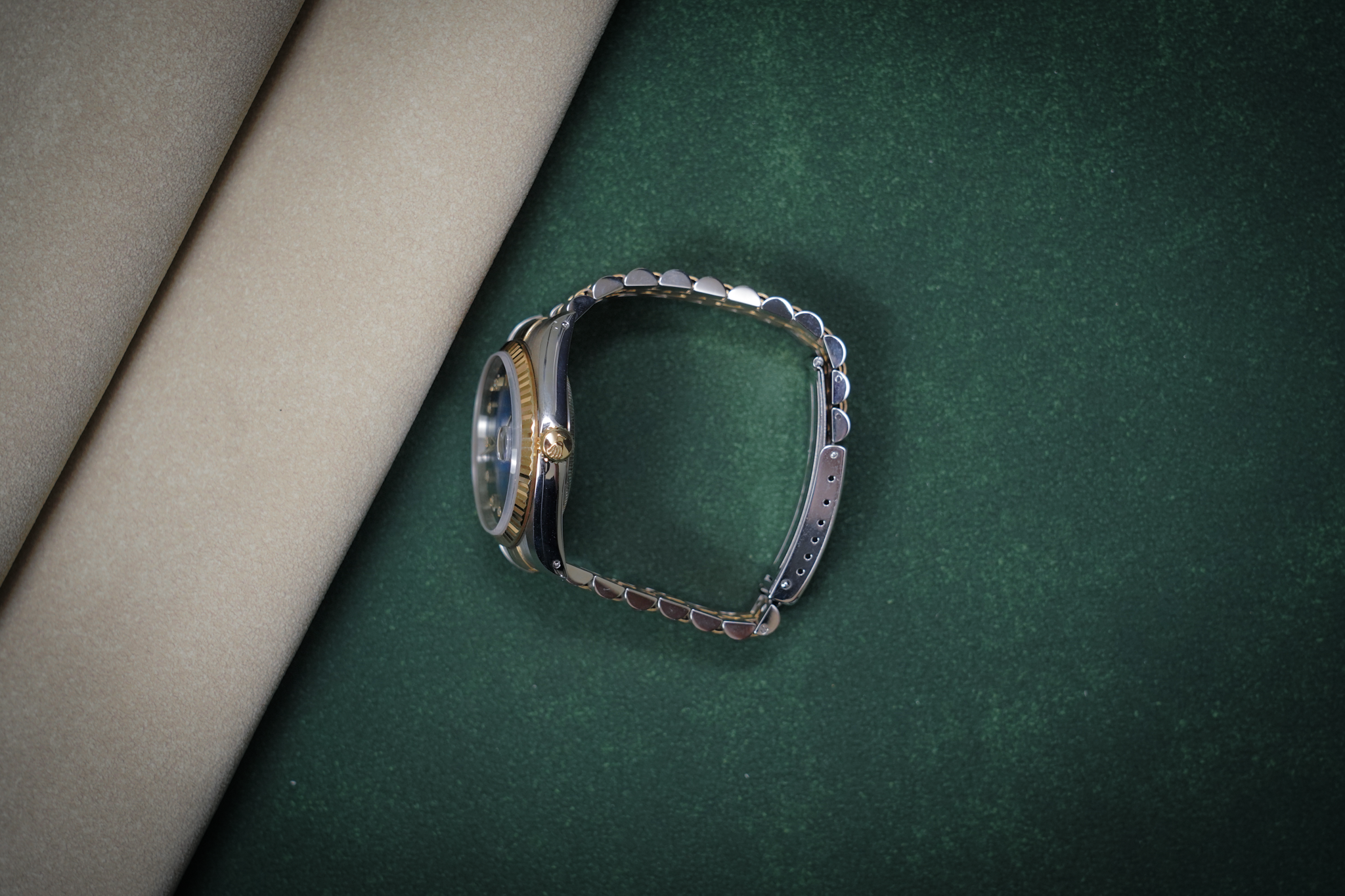 Rolex 16233G blue diamond 1992 original paper