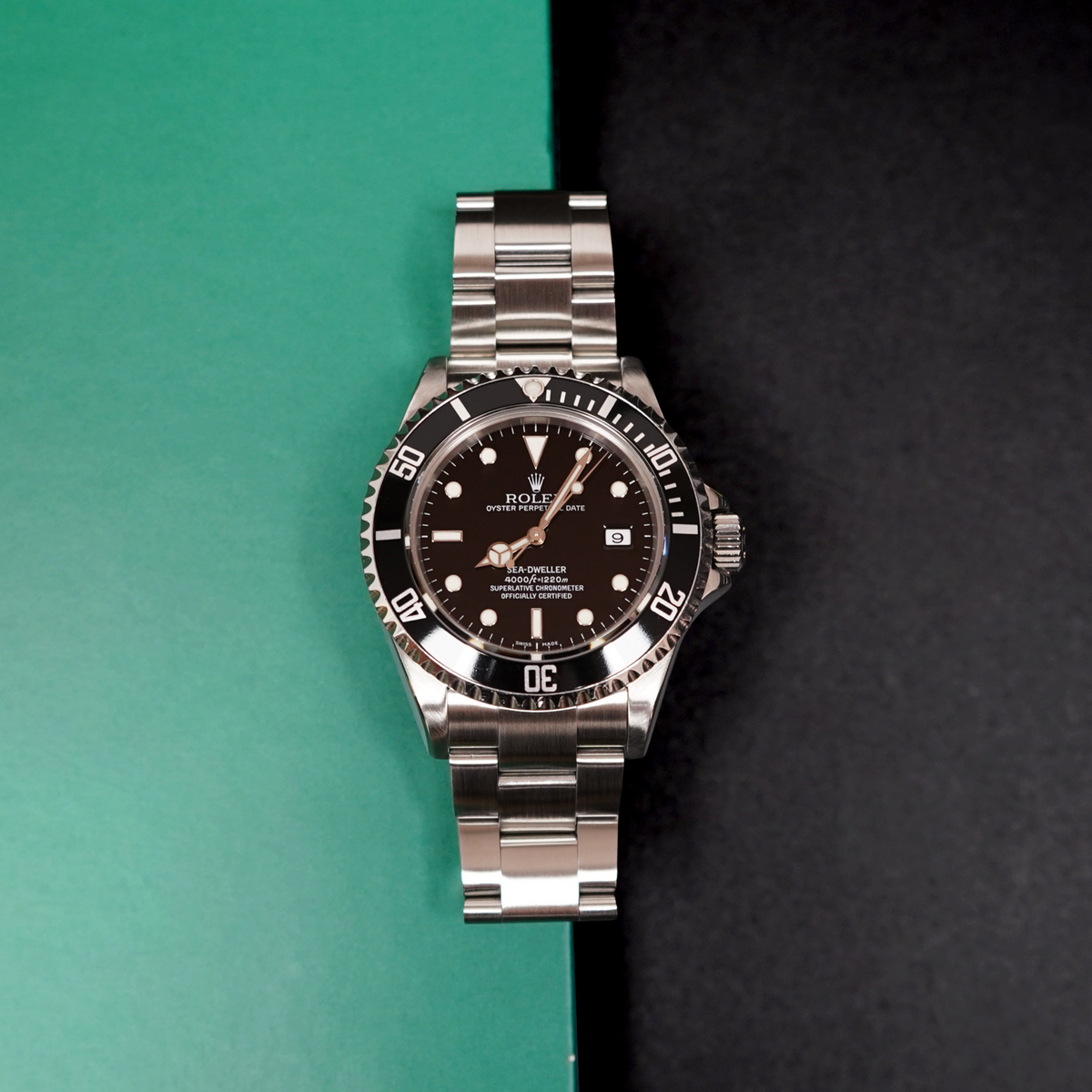 Rolex Sea-Dweller 4000 16600 BLACK 2006Full Set