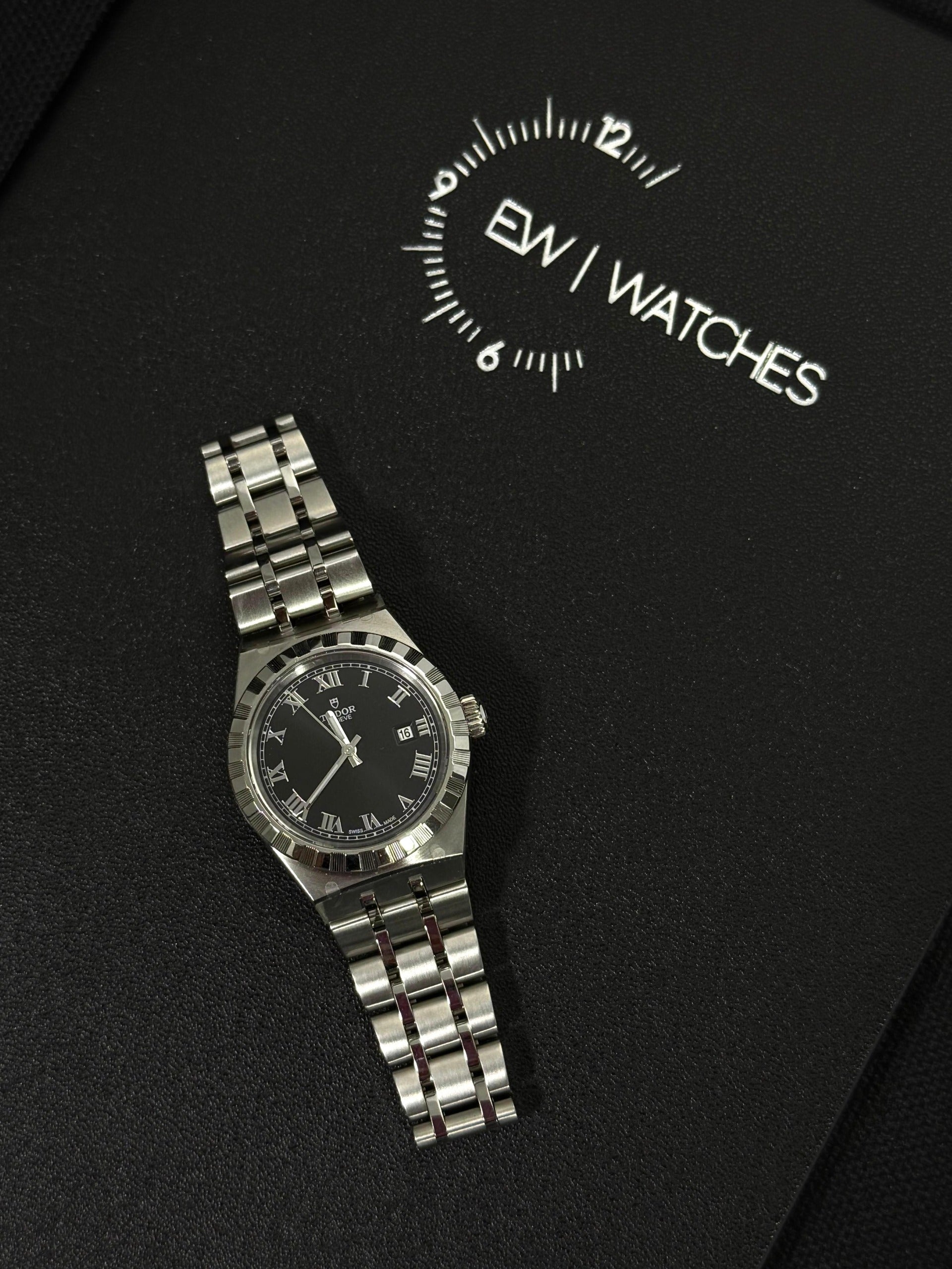 TUDOR Royal 28300-0003 BLACK ROMAN