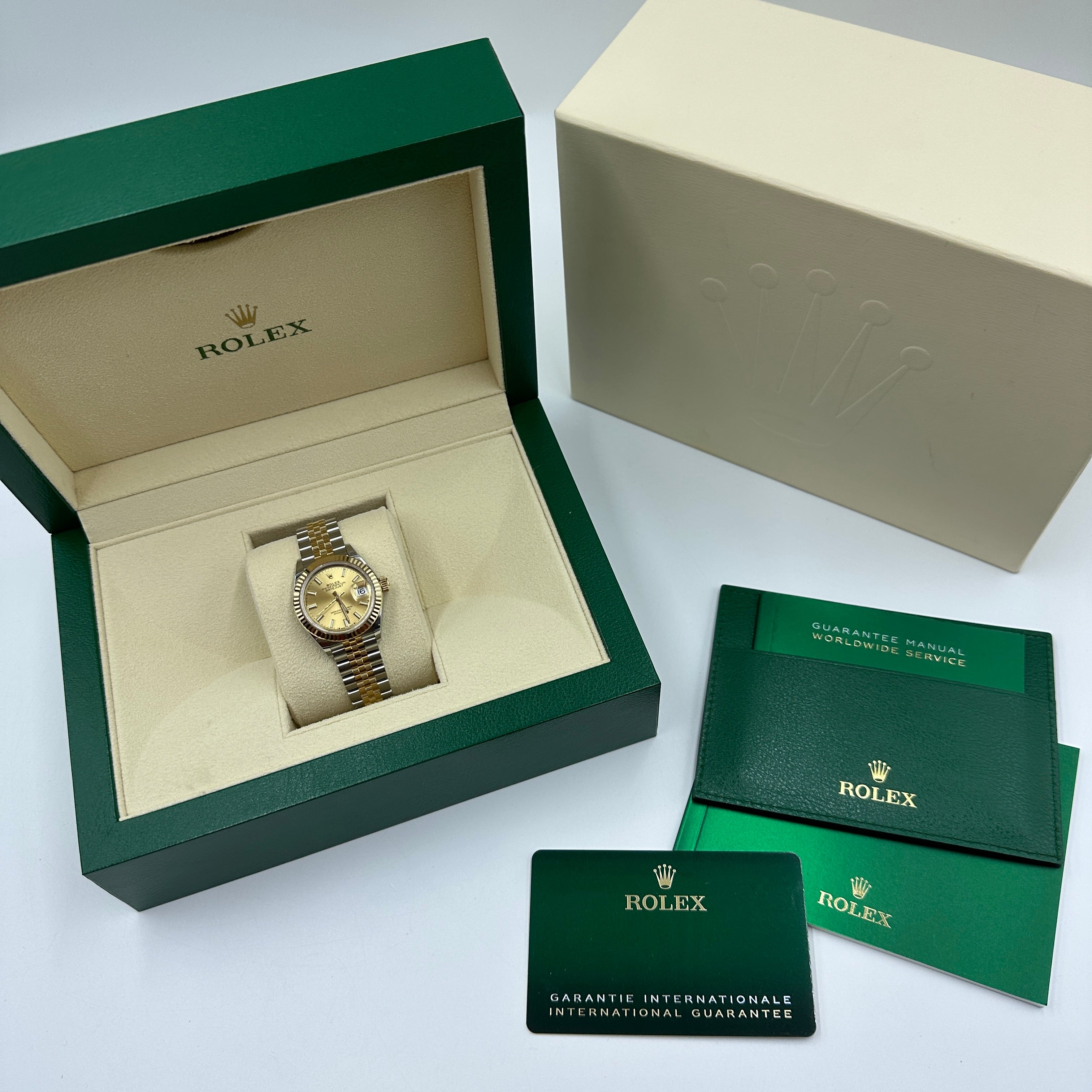Rolex Lady-Datejust 279173 Champagne Index Jubilee 2025