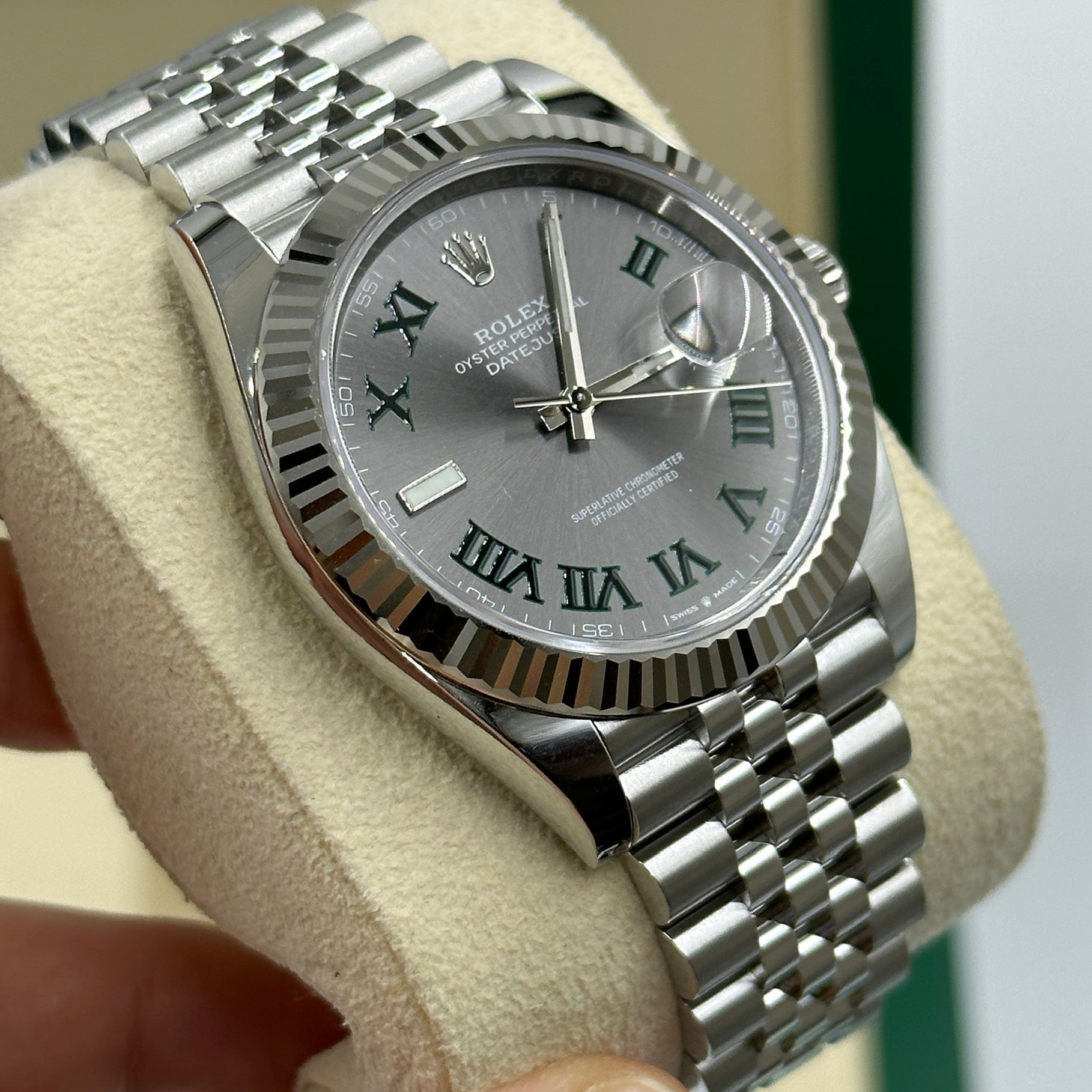 Rolex Datejust 41 126334 Wimbledon Jubilee 2025