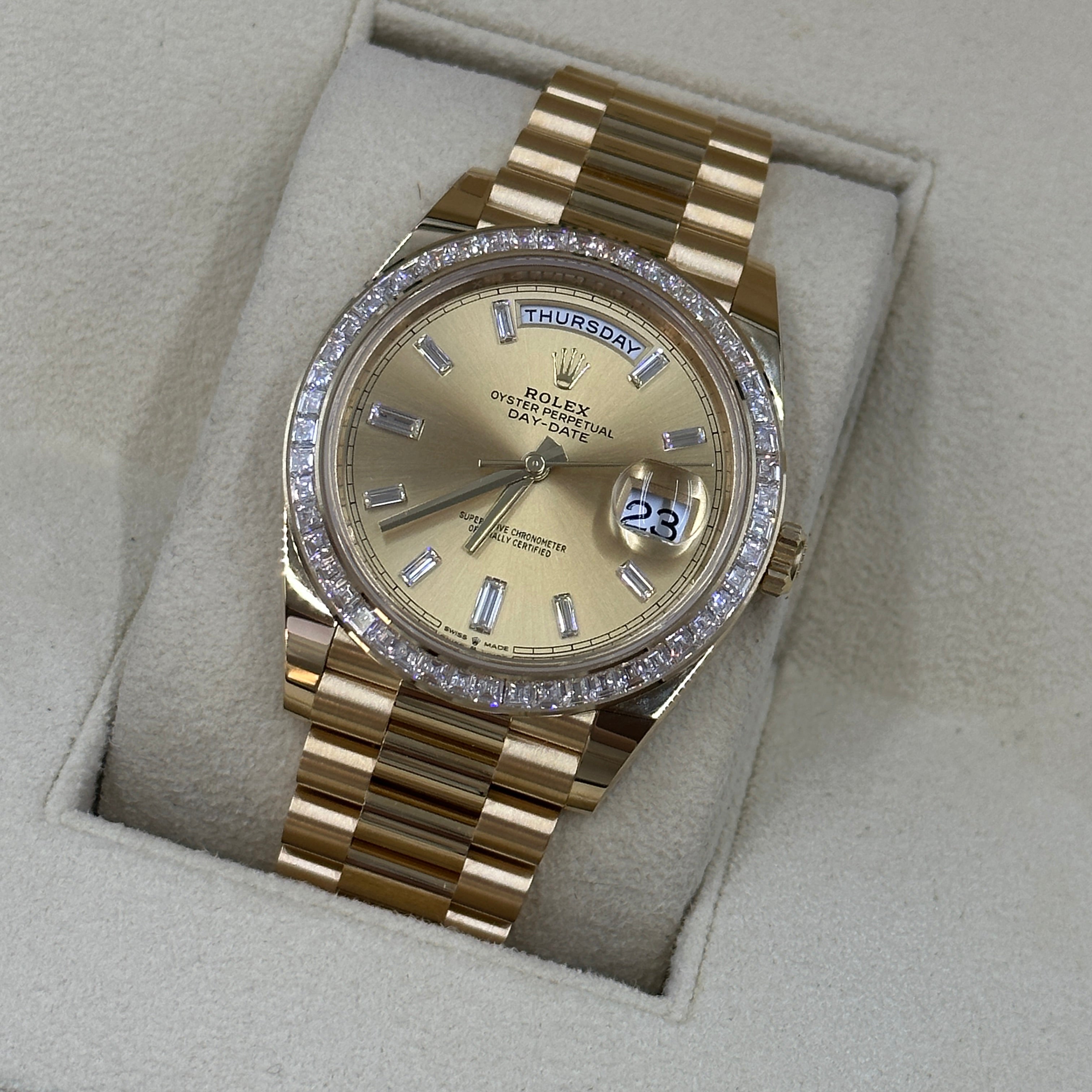 Rolex Day-Date 40 228398TBR A CHAMP