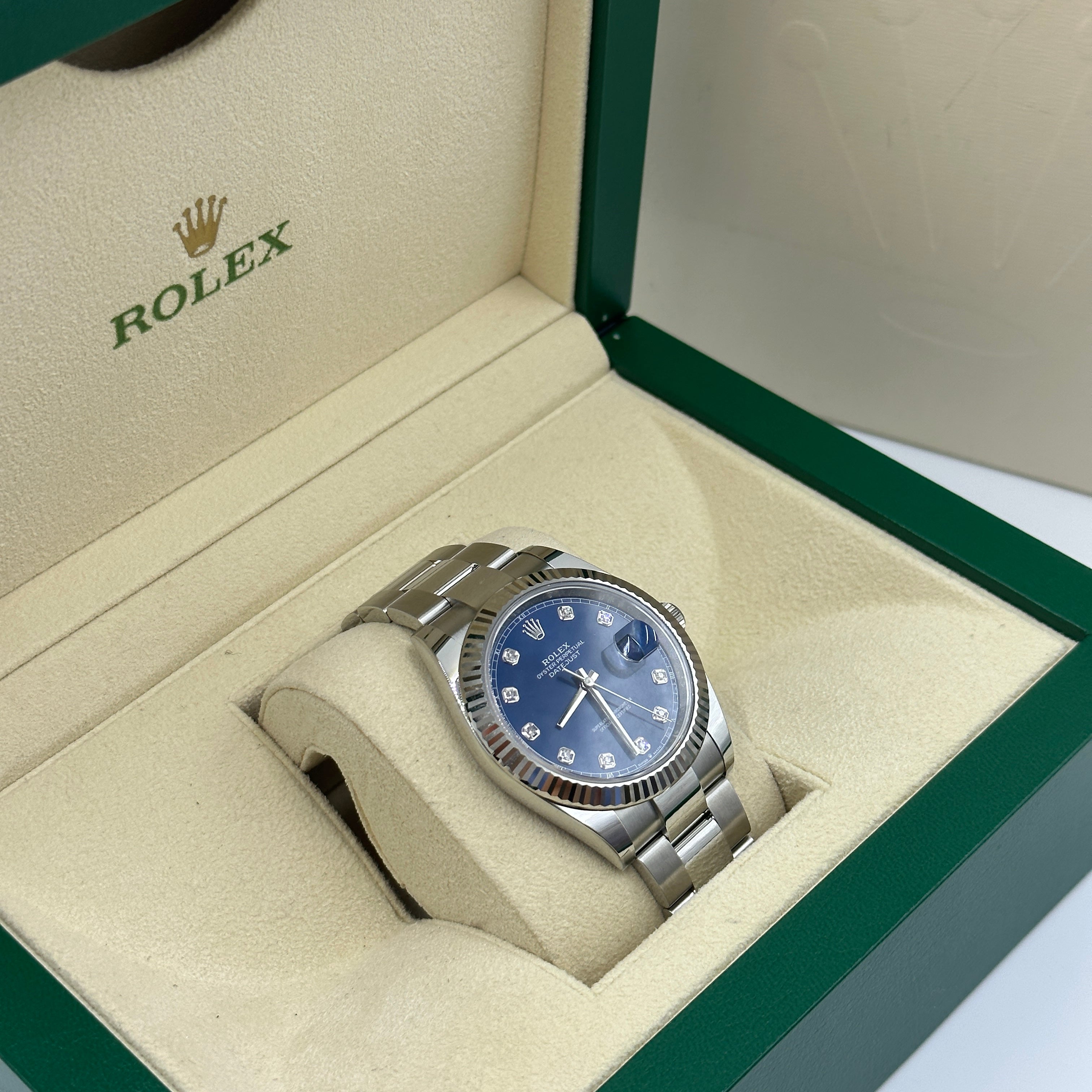 Rolex Datejust 41 126334G Blue Oyster 2025