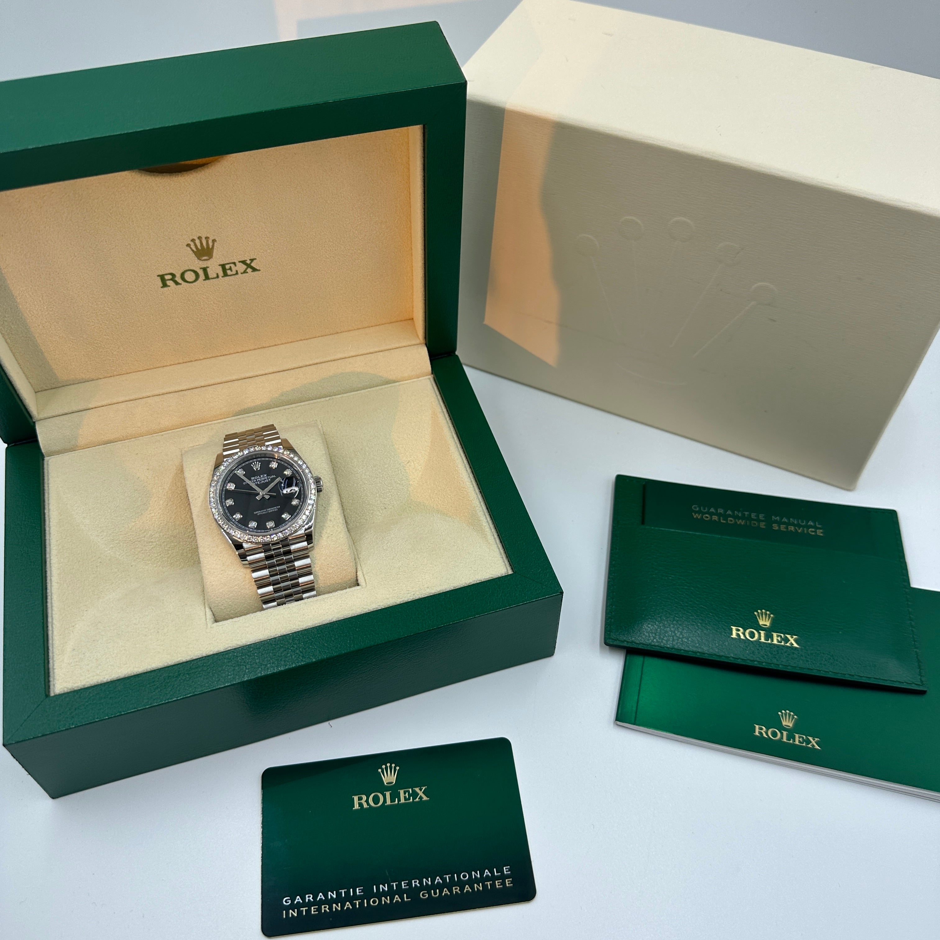 Rolex Datejust 36 126284RBR G Black Jubilee 2024