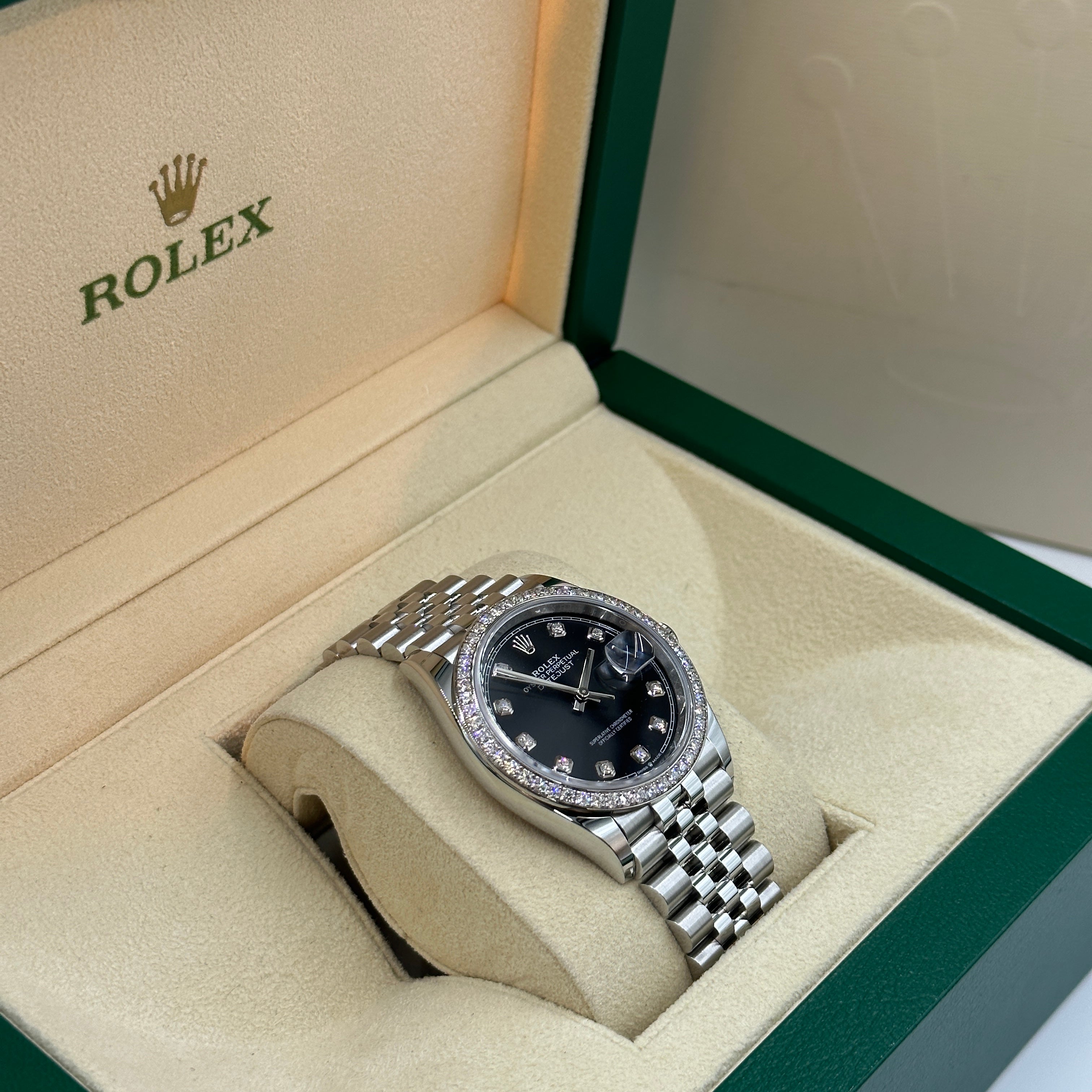Rolex Datejust 36 126284RBR G Black Jubilee 2024