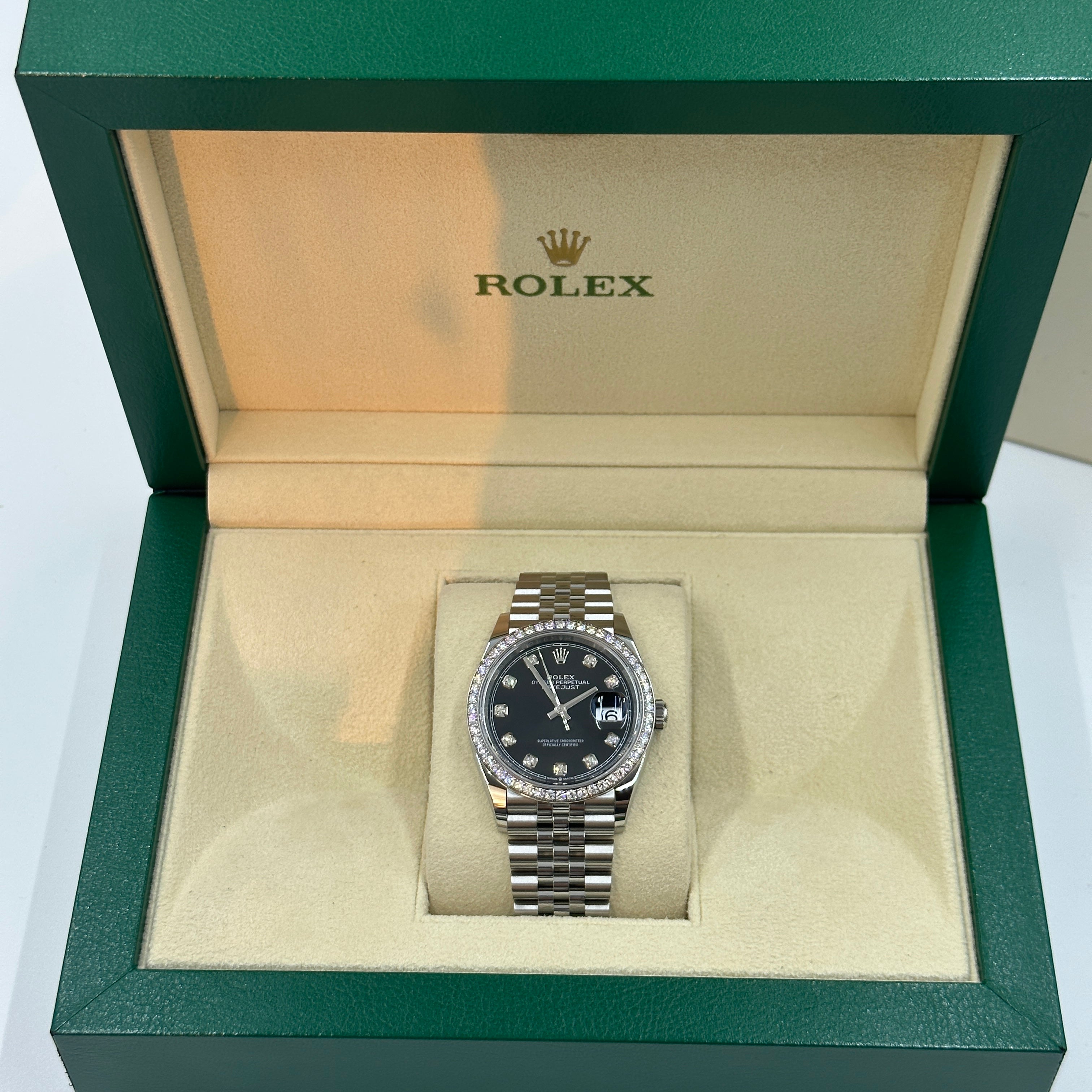 Rolex Datejust 36 126284RBR G Black Jubilee 2024