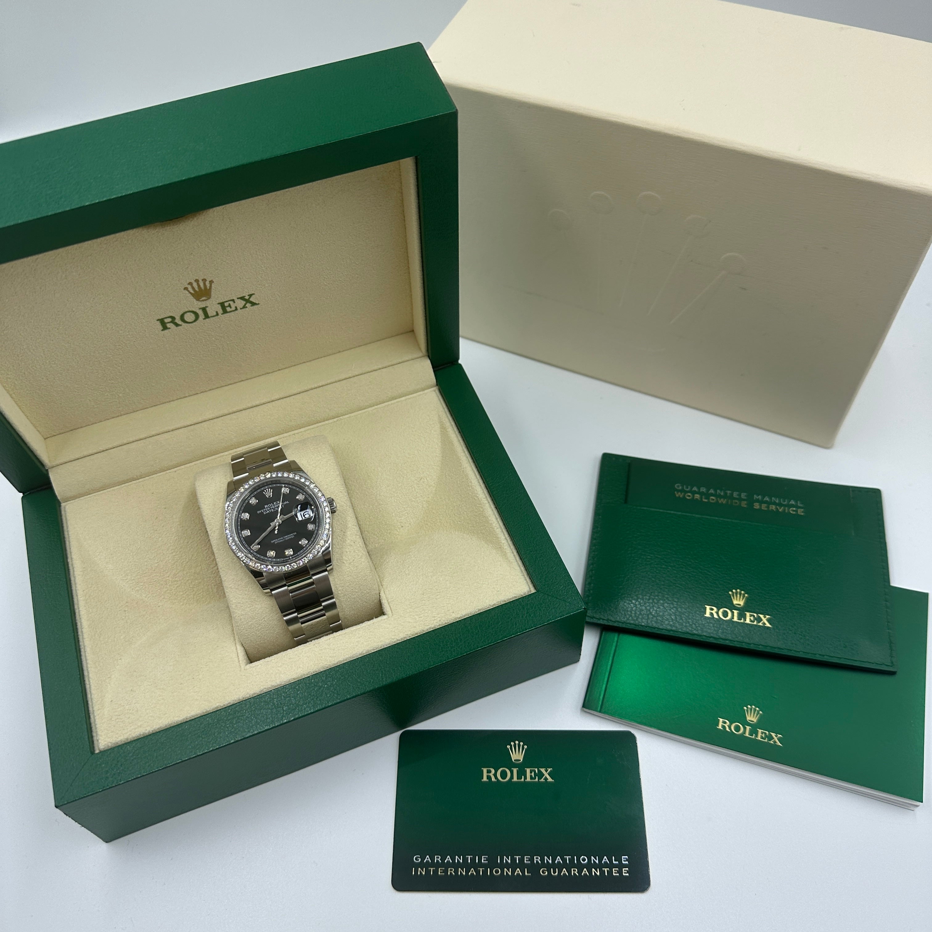 Rolex Datejust 36 126284RBR G Black Oyster 2024