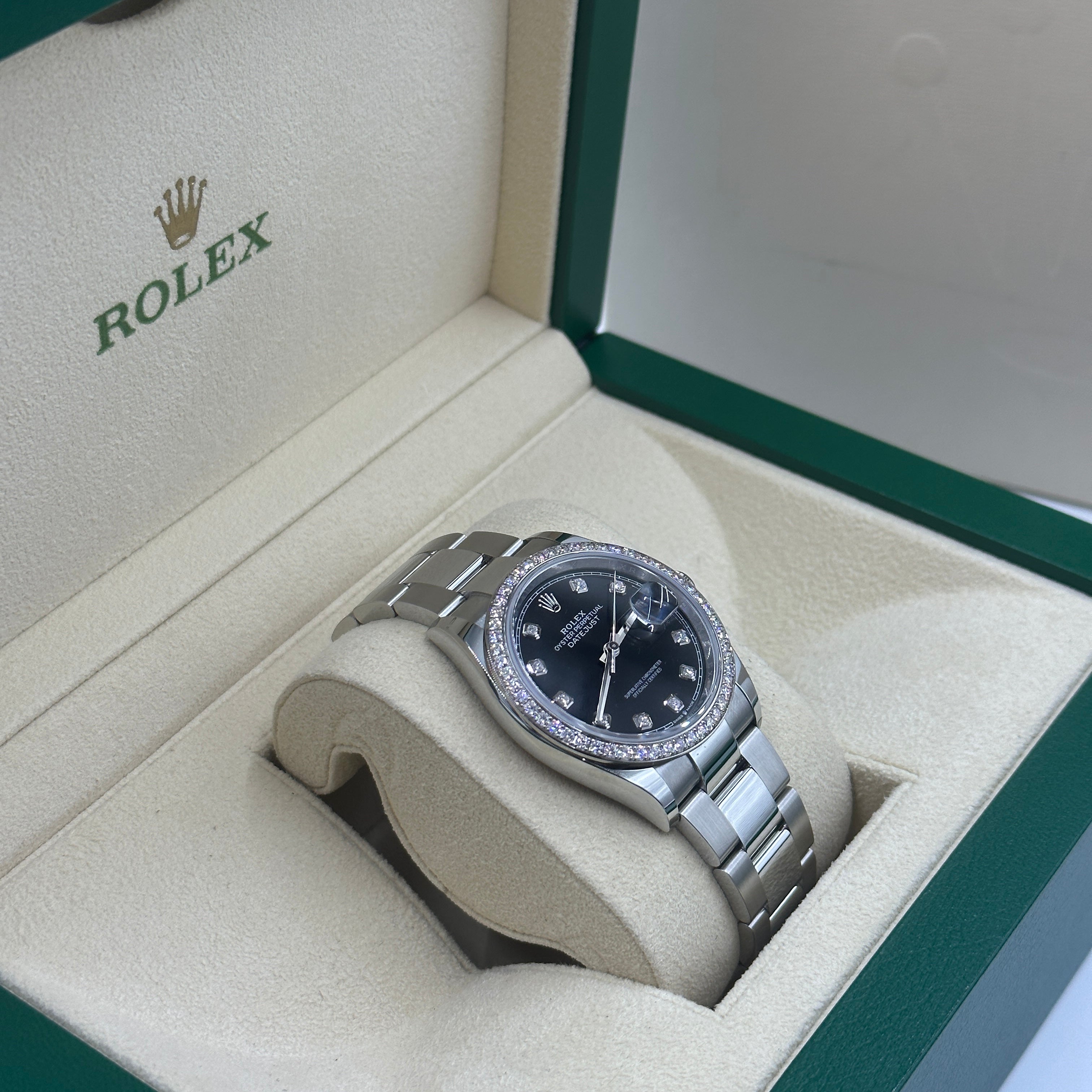 Rolex Datejust 36 126284RBR G Black Oyster 2024