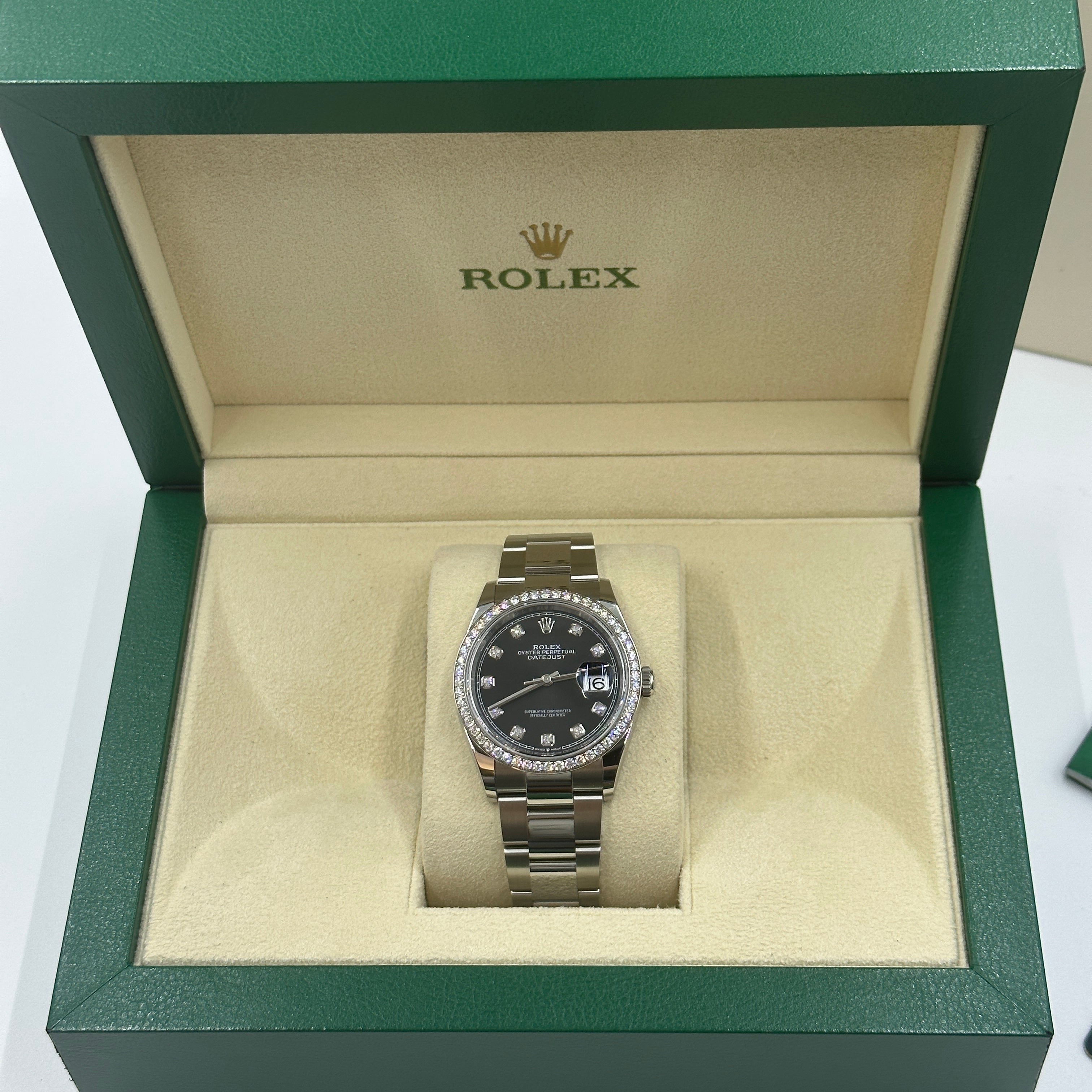 Rolex Datejust 36 126284RBR G Black Oyster 2024