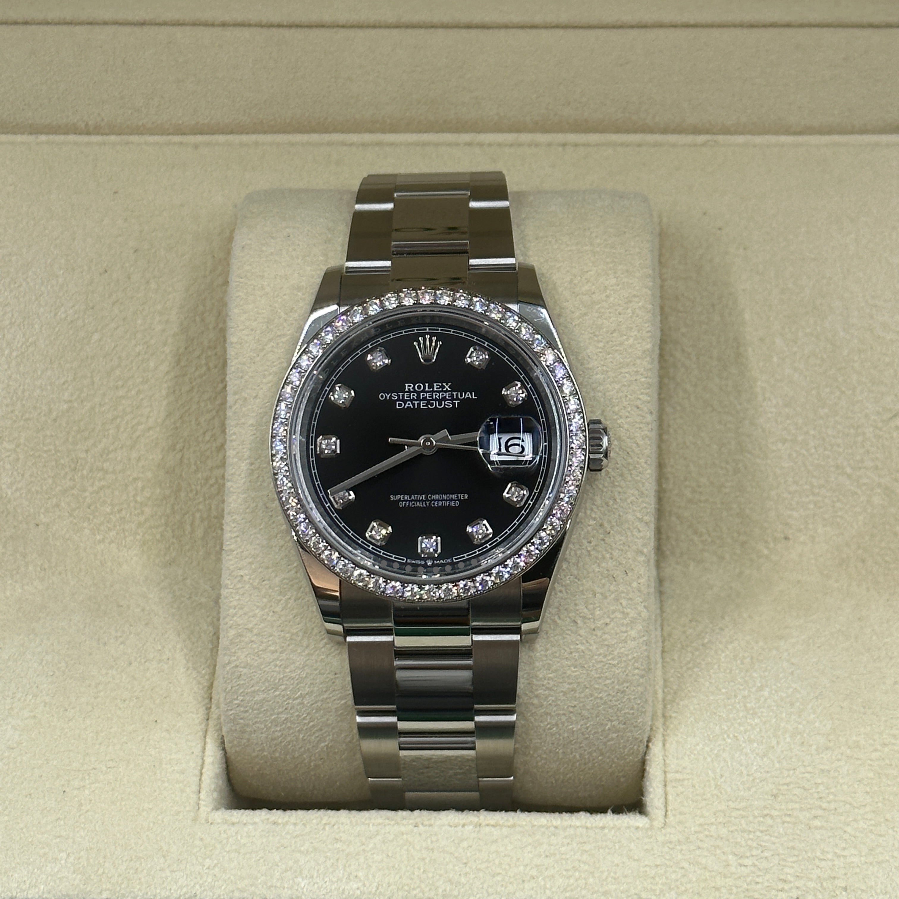Rolex Datejust 36 126284RBR G Black Oyster 2024