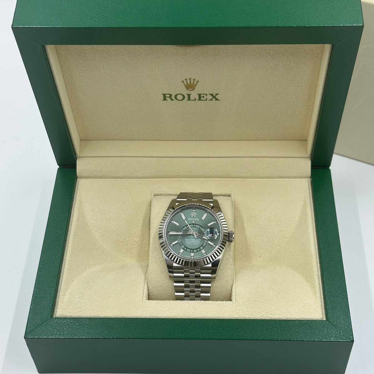 Rolex Sky-Dweller 336934 Green Jubilee 2025
