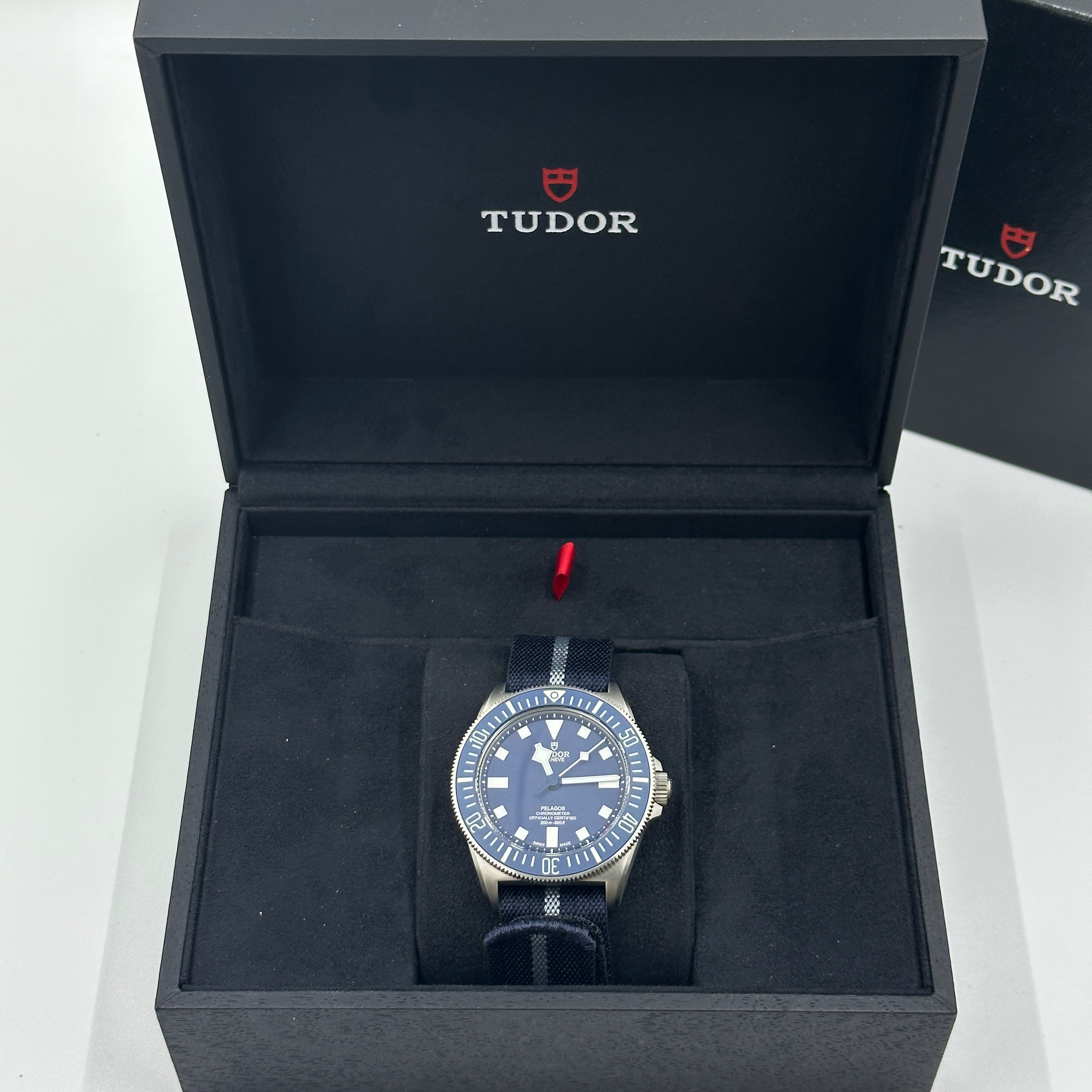 Tudor Pelagos Fxd 42mm 25707B/24 Blue Fabric 2024