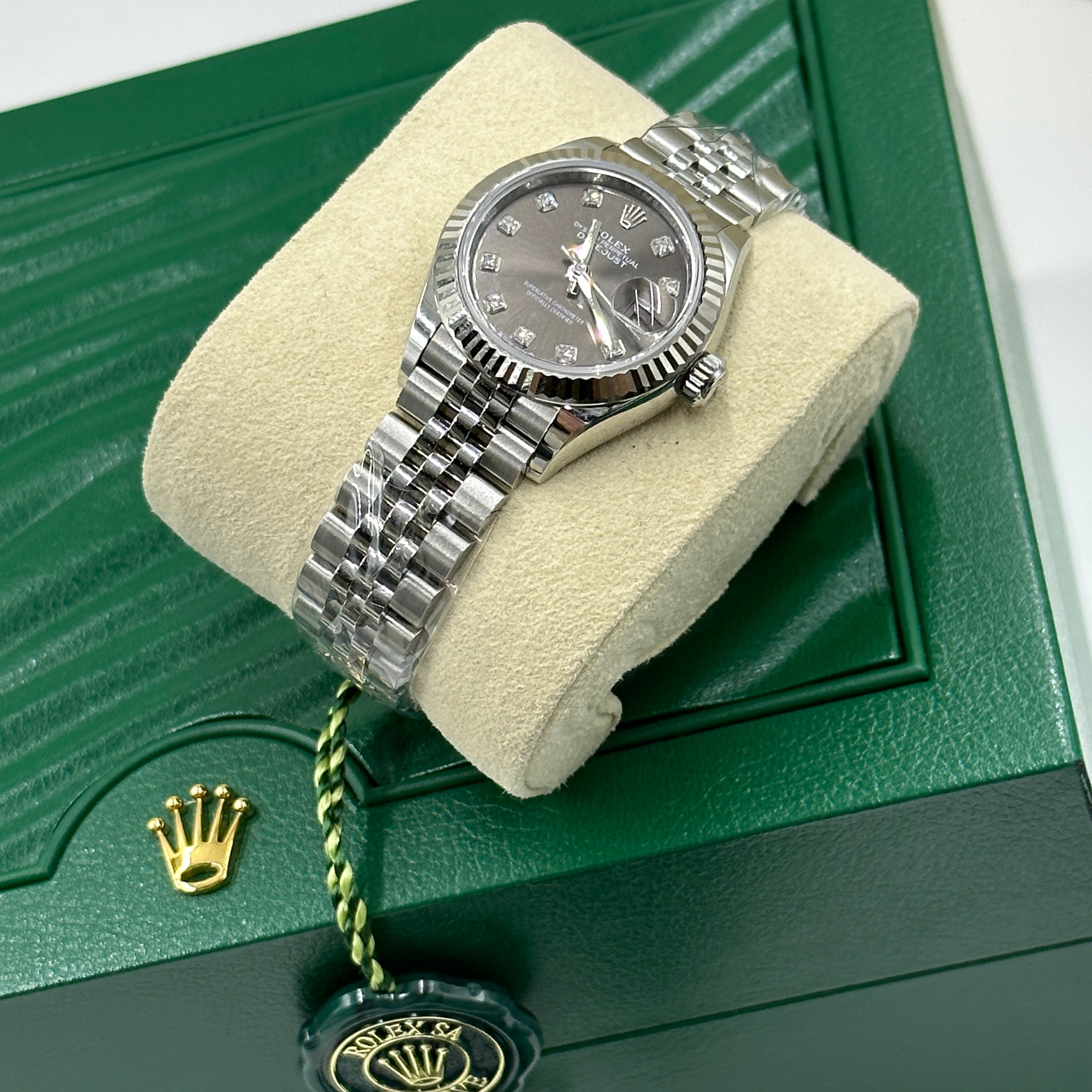 Rolex Lady-Datejust 28mm 279174G GREY JUB