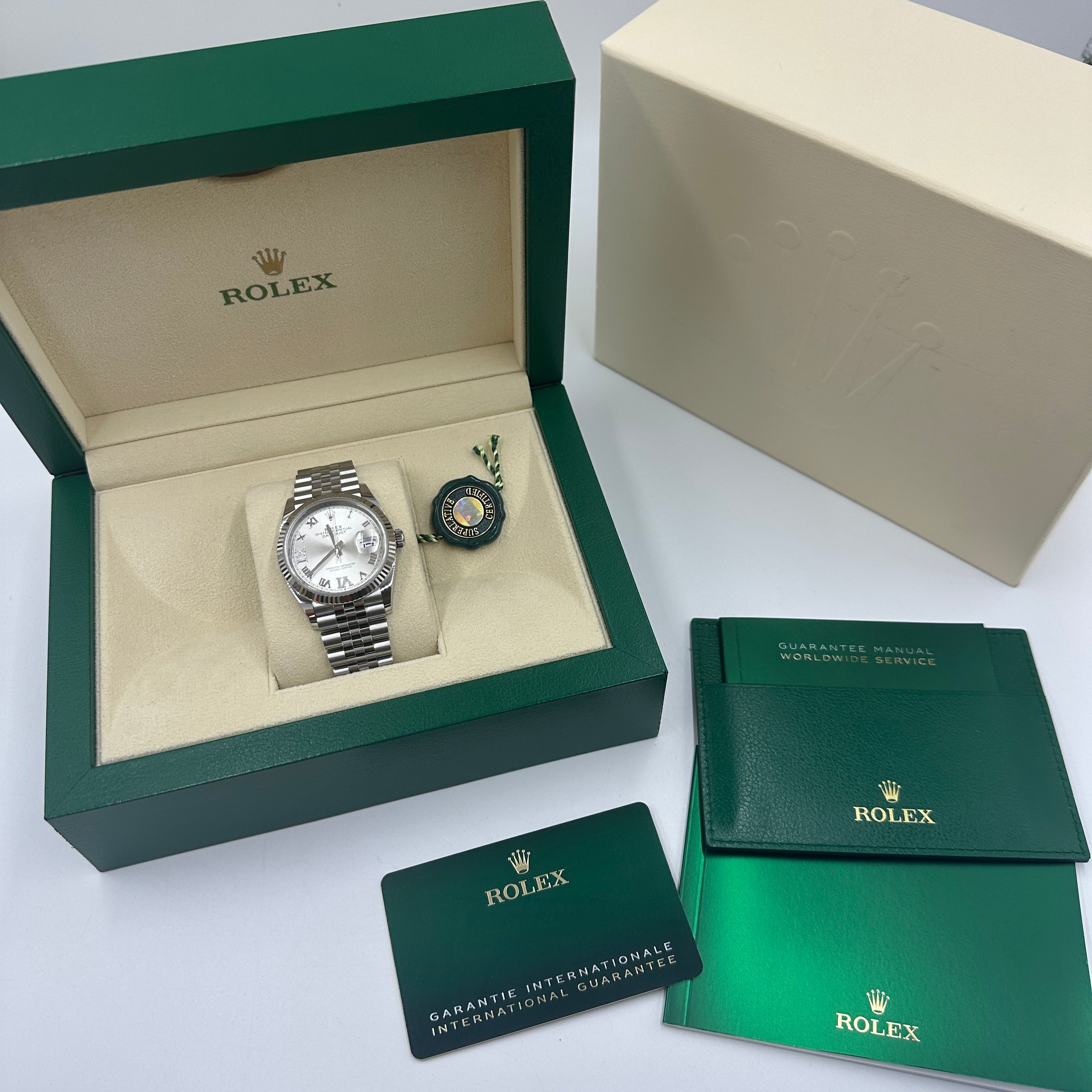 Rolex Datejust 36 126234 Silver VIIX Jubilee 2025
