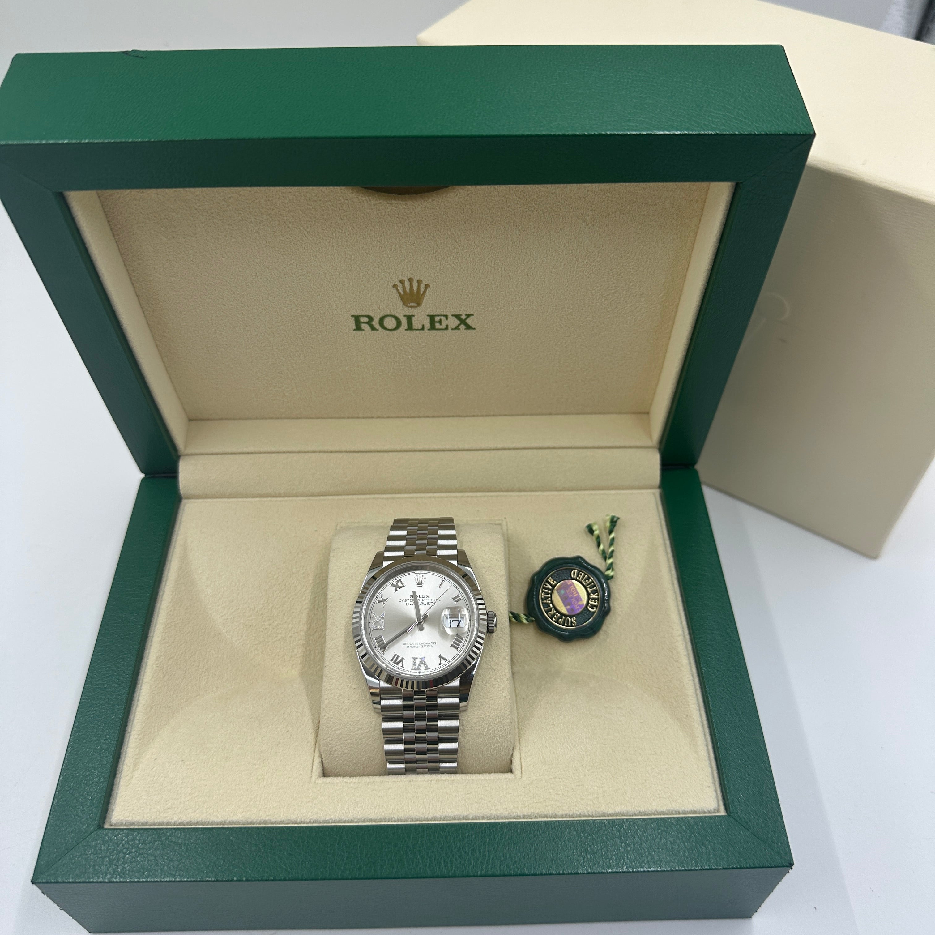 Rolex Datejust 36 126234 Silver VIIX Jubilee 2025
