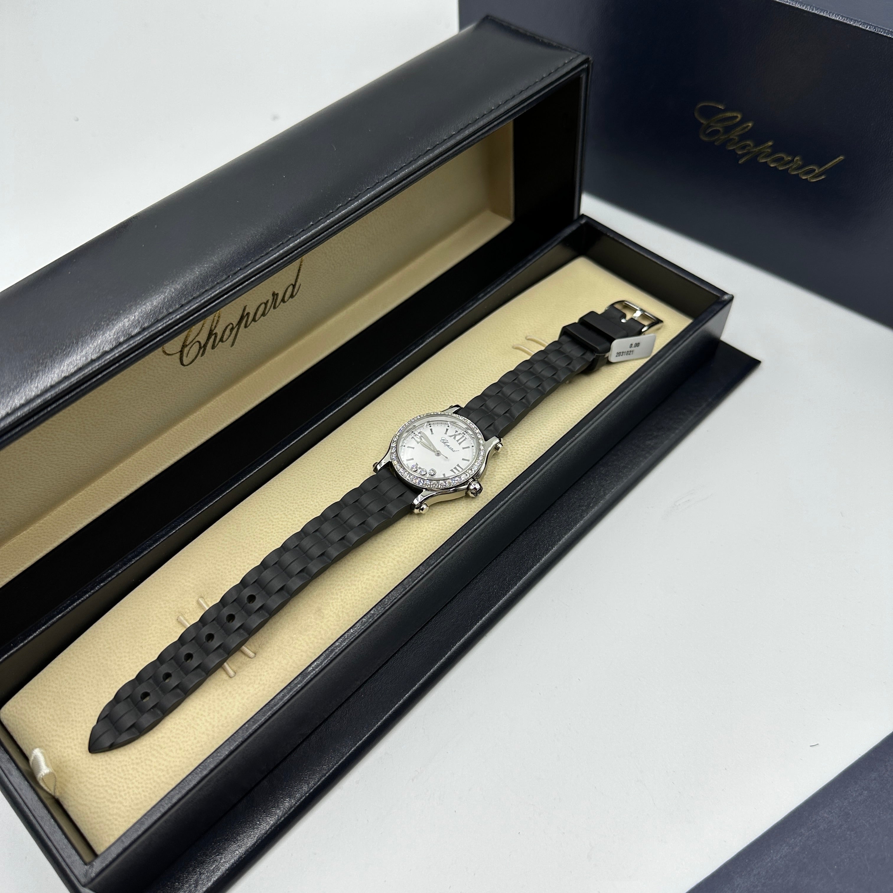 Chopard Happy Sport 30mm 278590-3003 White With Diamond Set (Stainless Steel Bezel) 2025
