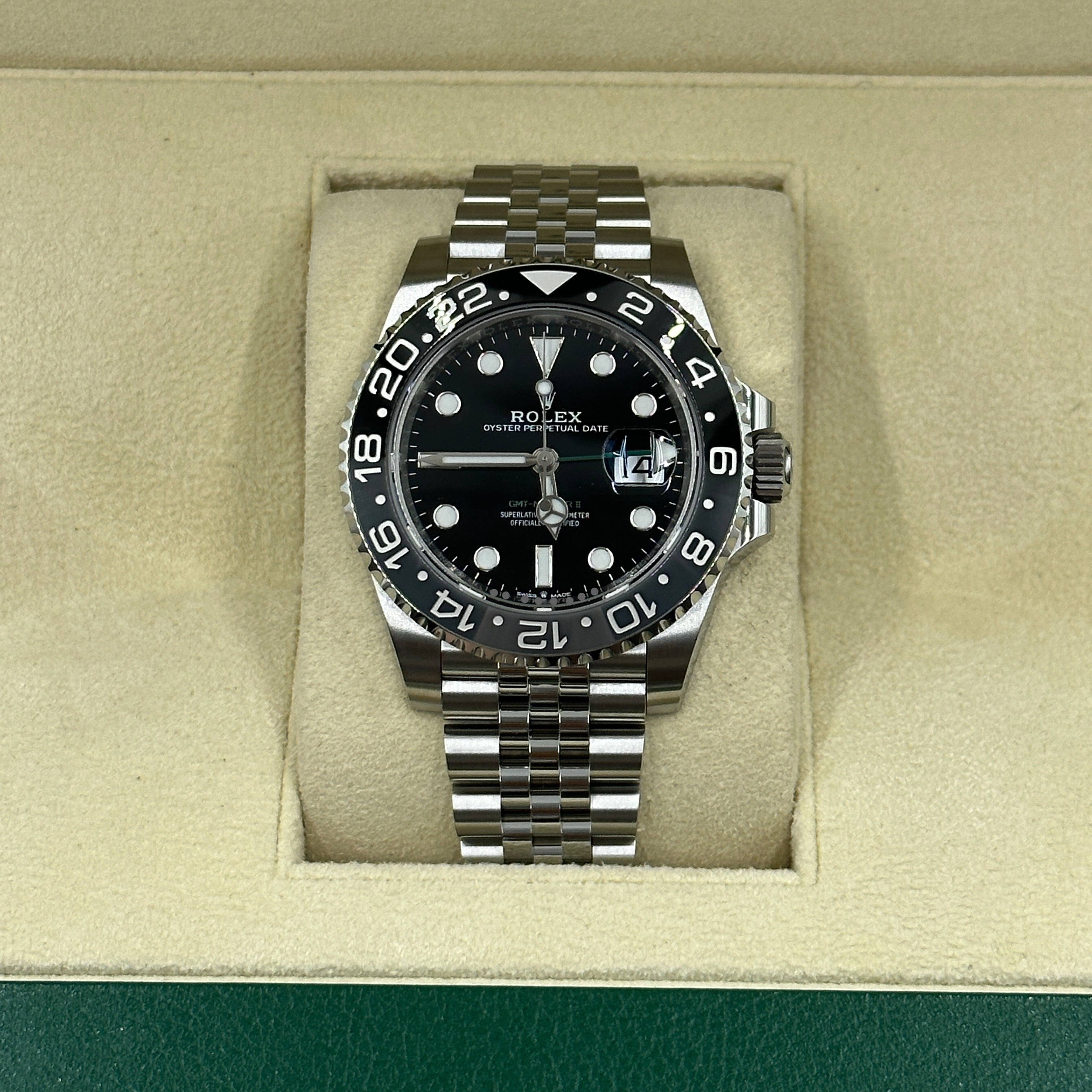 Rolex GMT-Master II 126710GRNR Jubilee