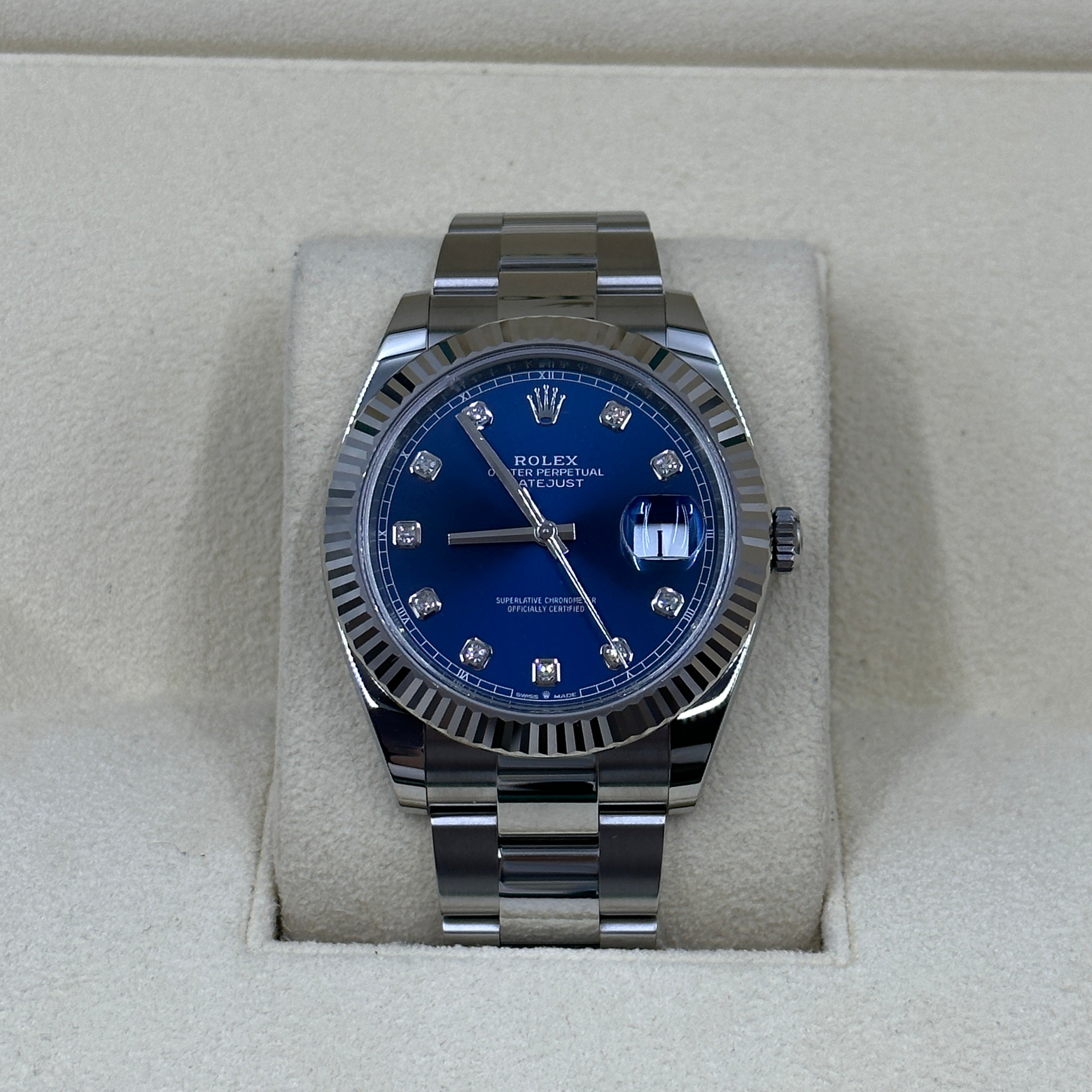 Rolex Datejust 41 126334G Blue Oyster 2025