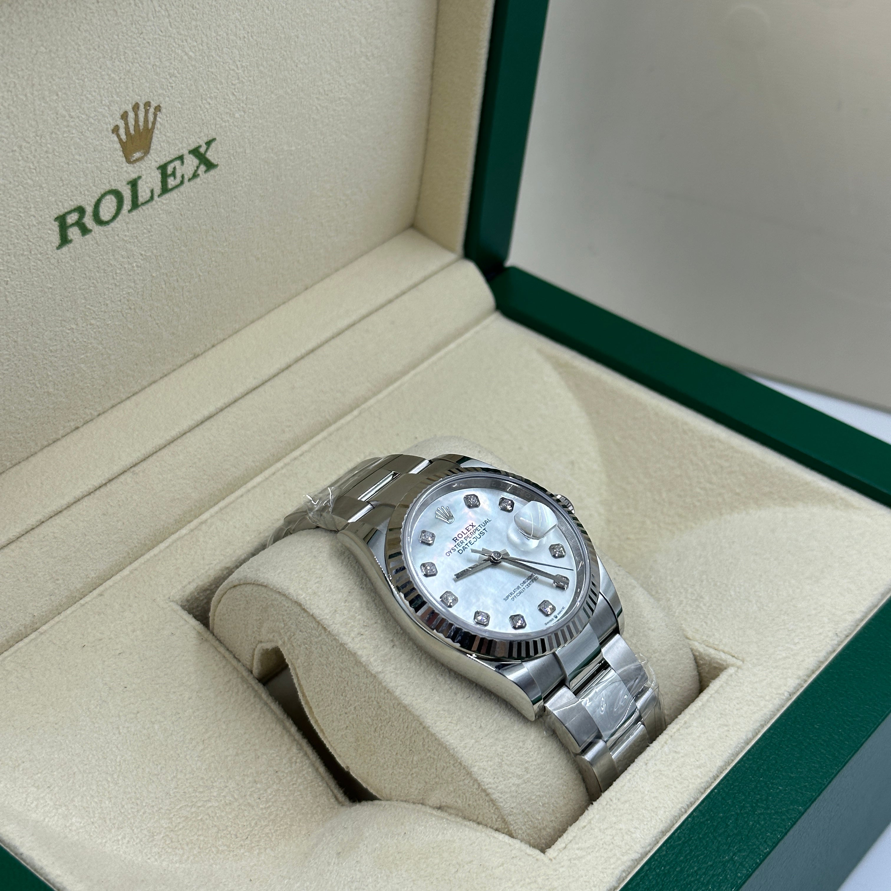 Rolex Datejust 36 126234Ng White Oyster 2025