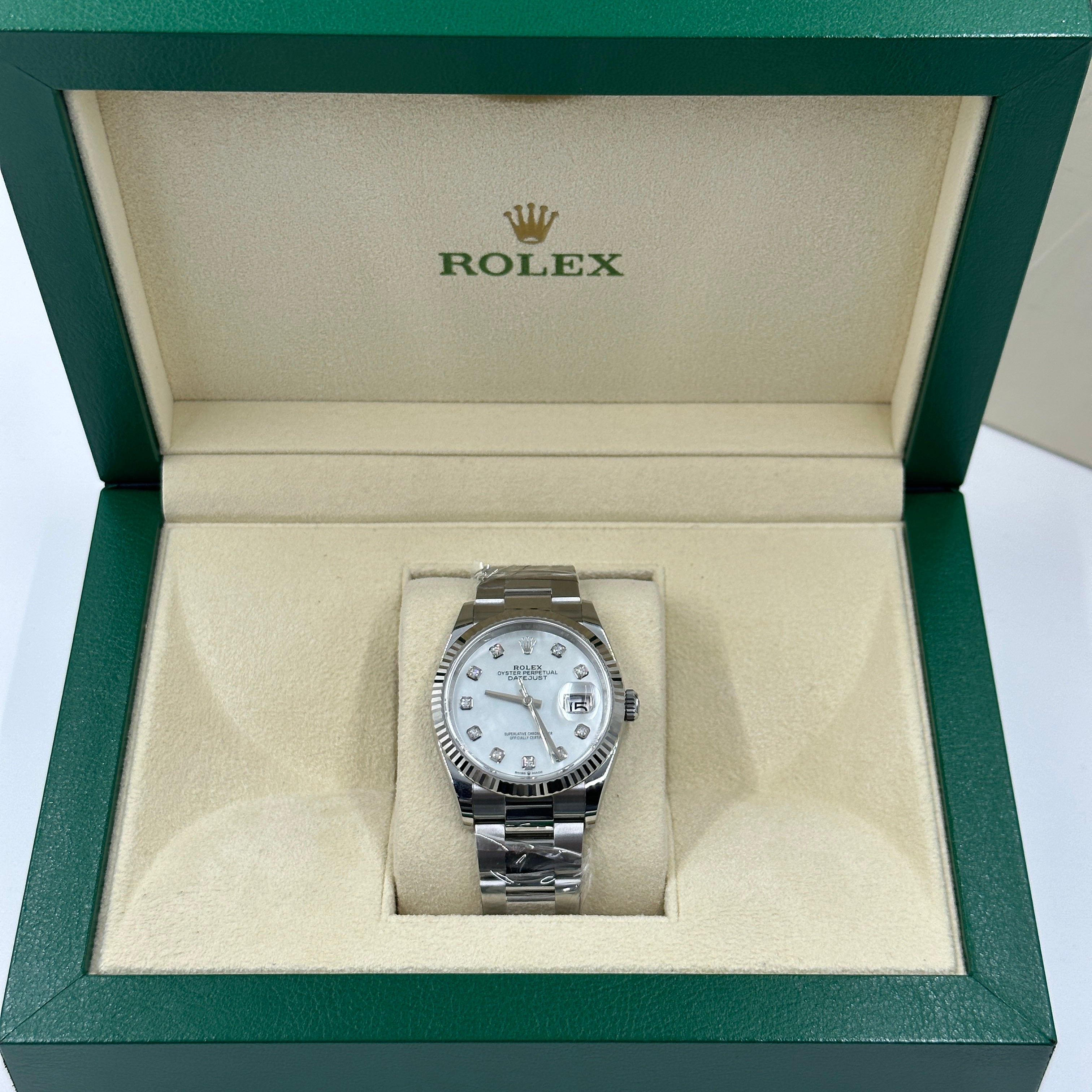 Rolex Datejust 36 126234Ng White Oyster 2025