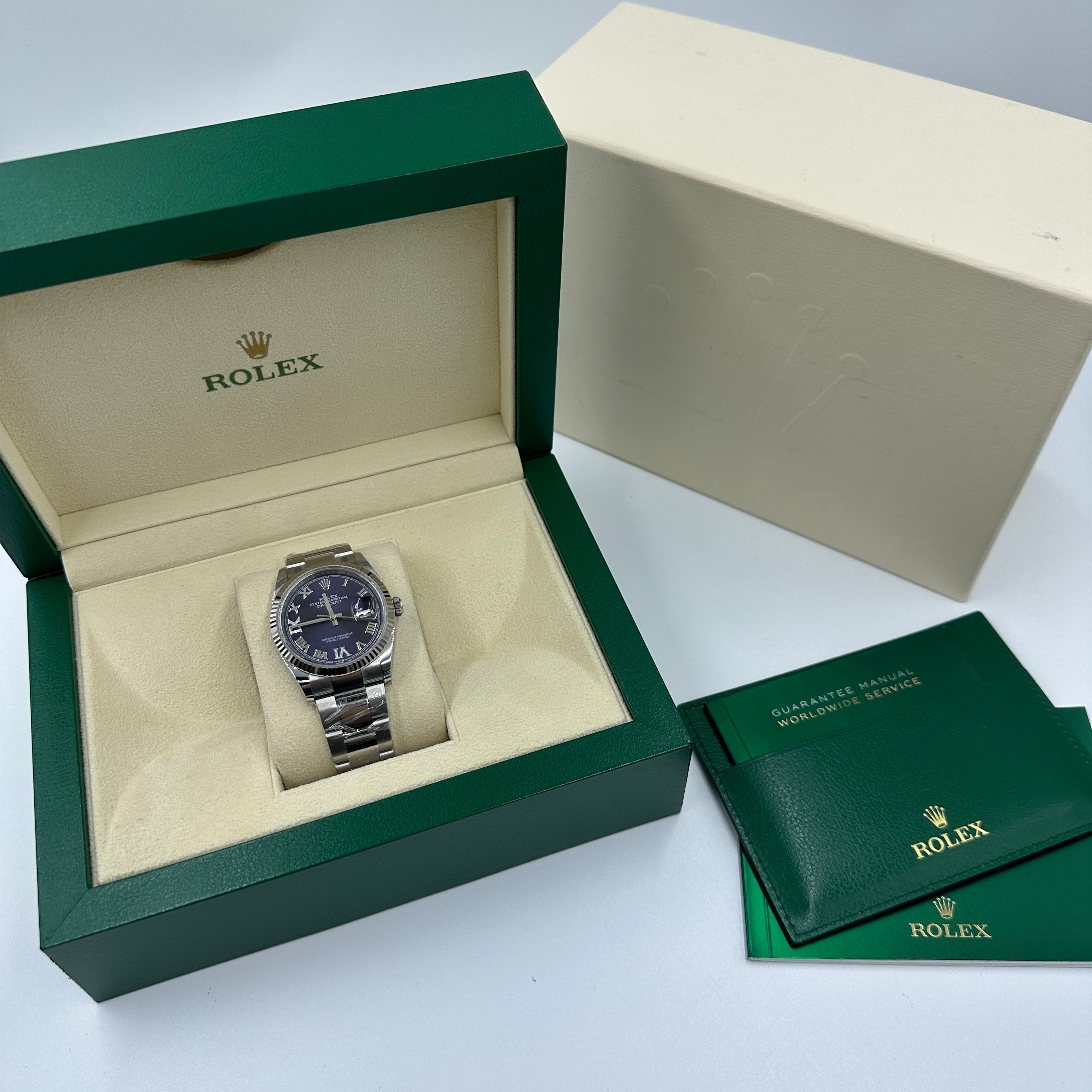 Rolex Datejust 36 126234 Purple VIIX Oyster 2025