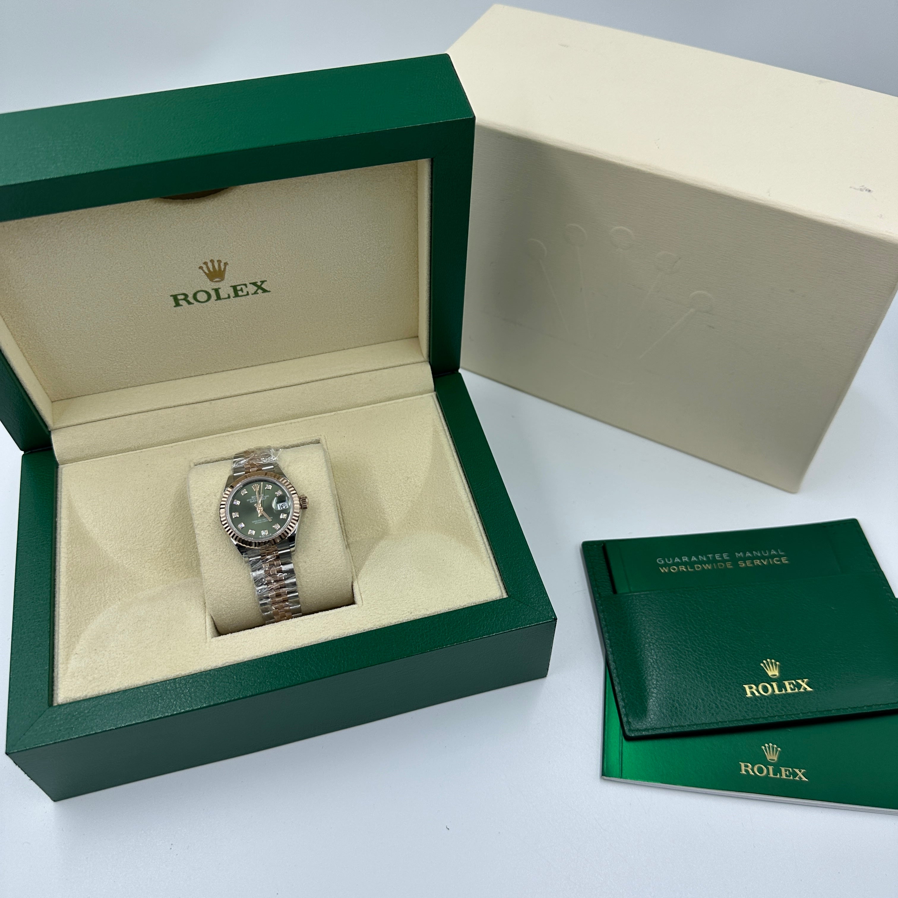 Rolex Lady-Datejust 279171G GREEN JUB
