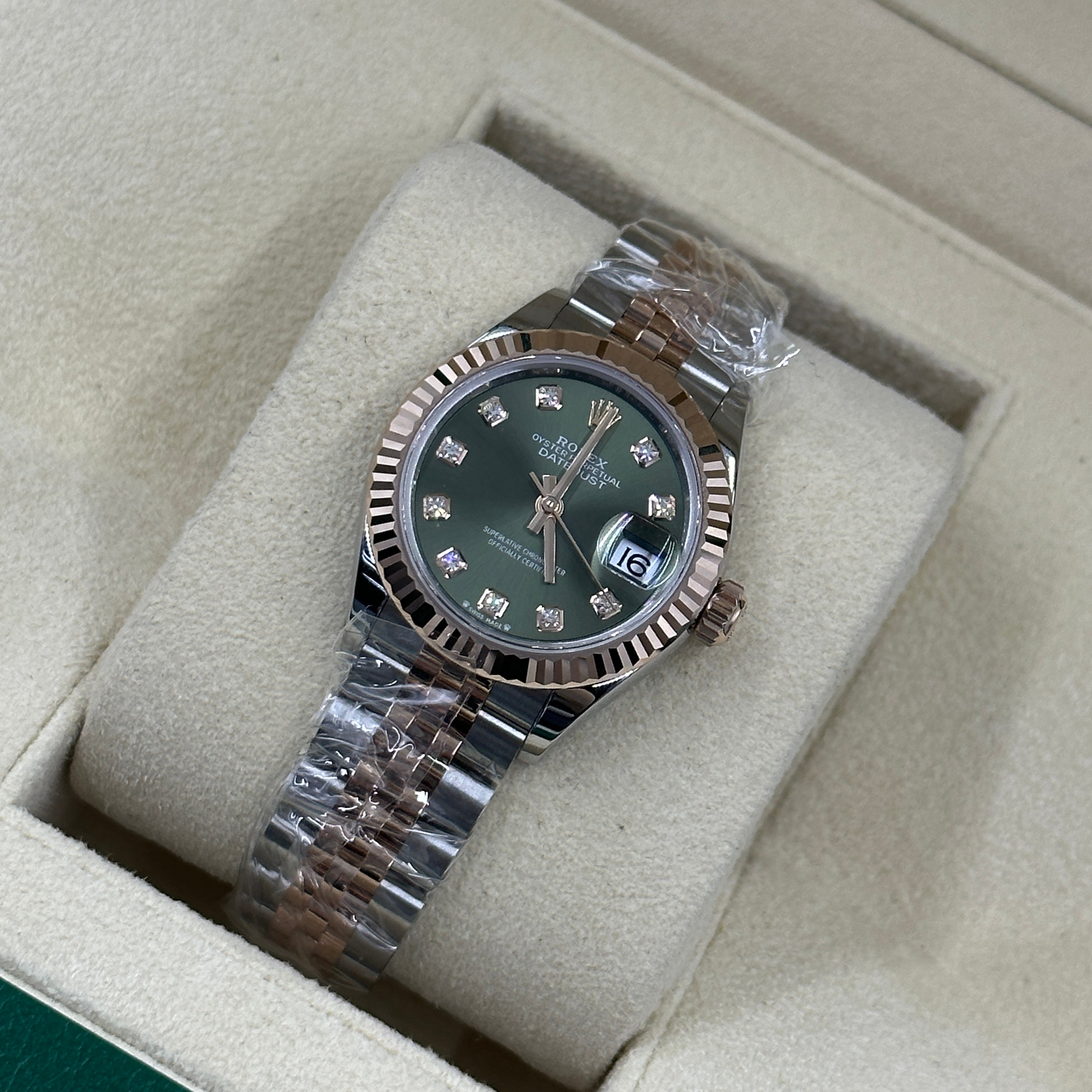 Rolex Lady-Datejust 279171G GREEN JUB