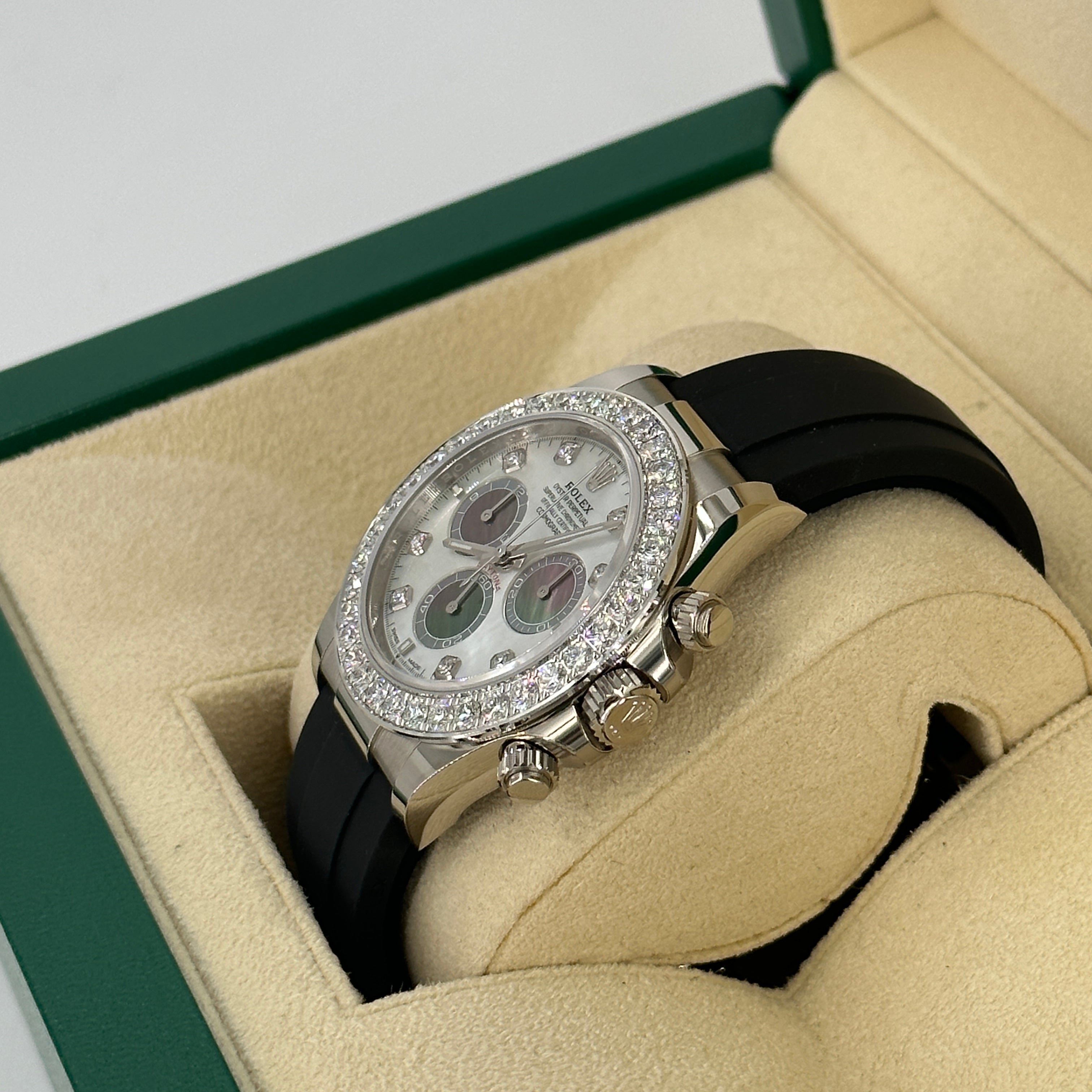 Rolex daytona 126589RBR NG WHITE
