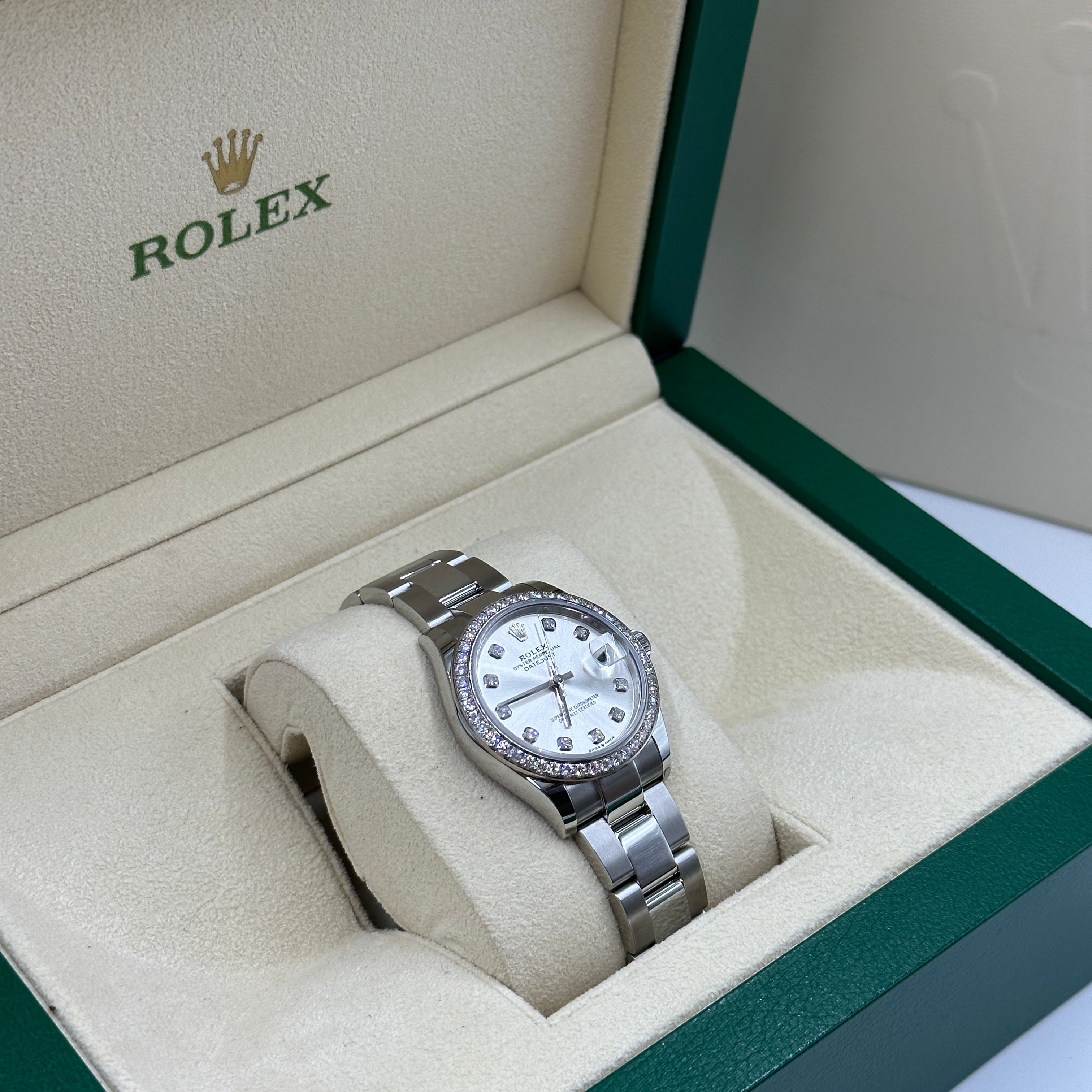 Rolex Datejust 31 278384RBR G Silver Oyster 2026