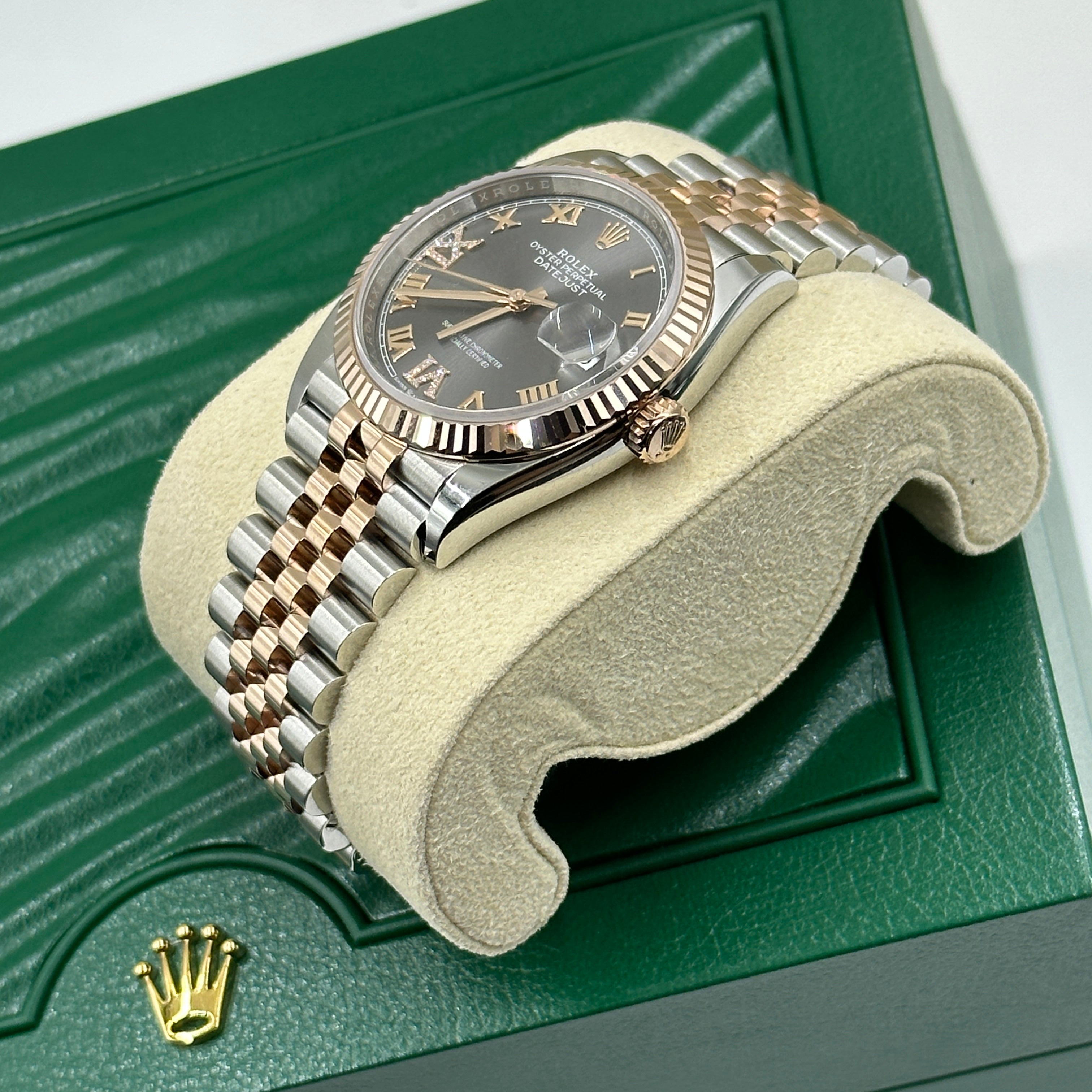 Rolex Datejust 36 126231 Grey VIIX Roman Jubilee 2025