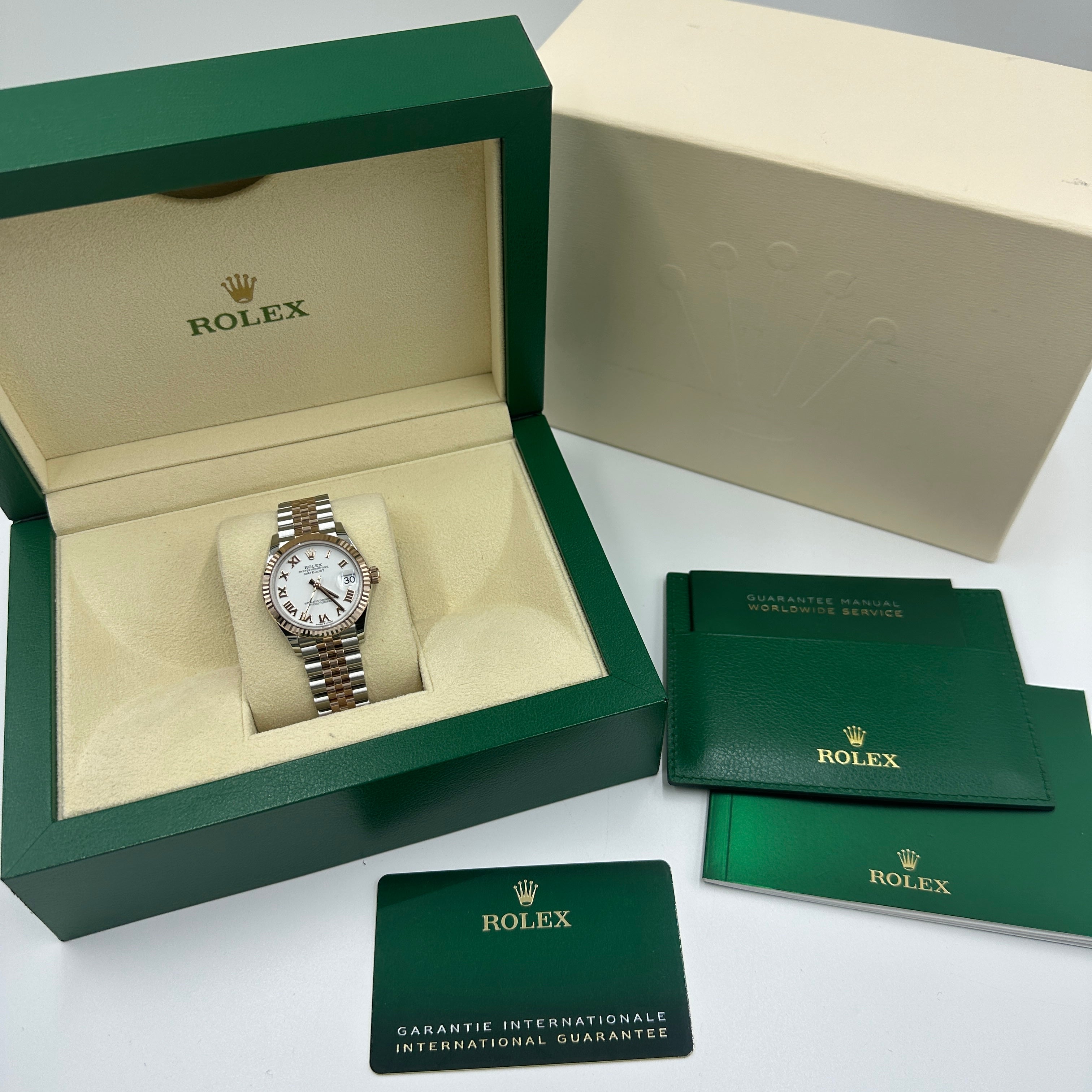 Rolex Datejust 31 278271 White Roman Jubilee 2025