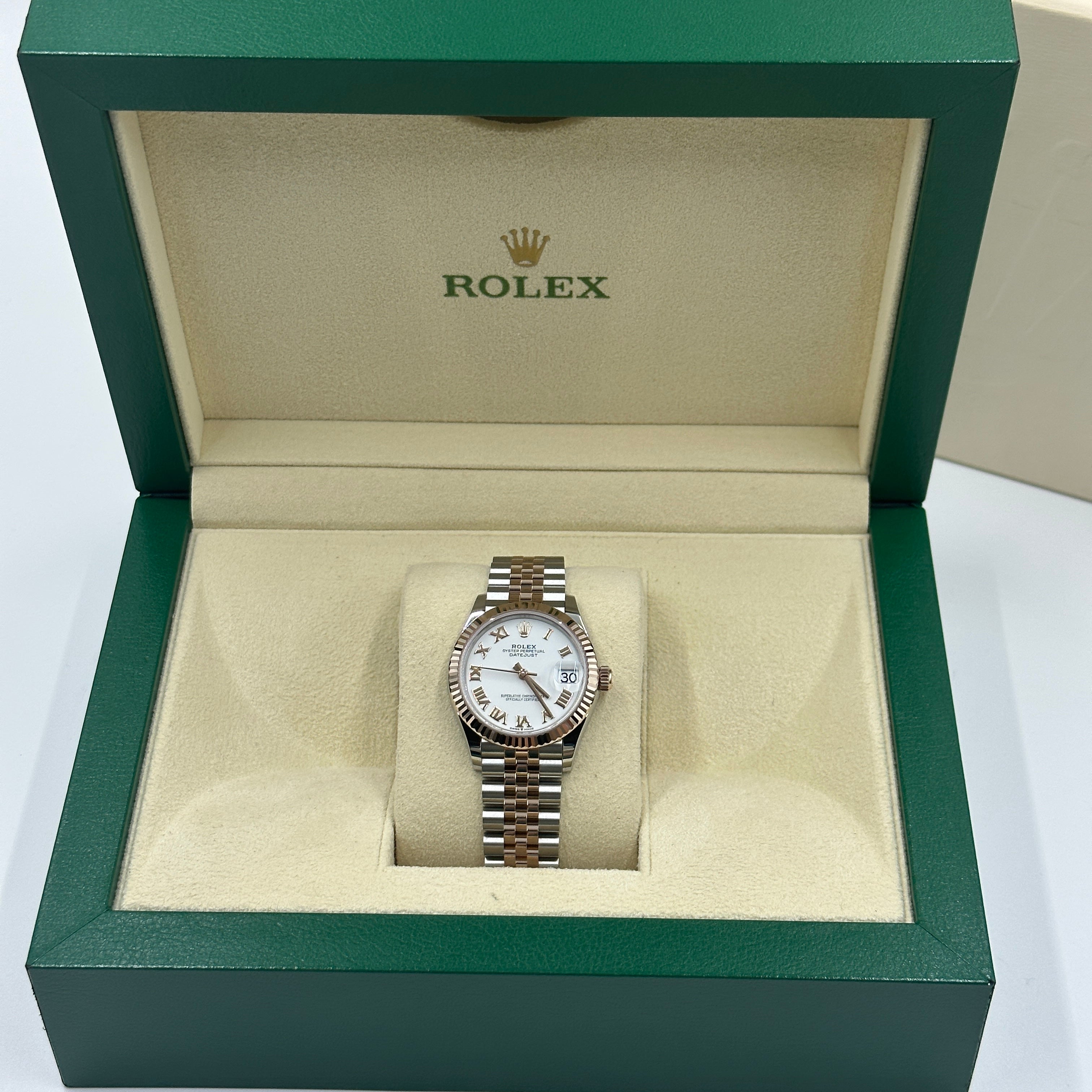 Rolex Datejust 31 278271 White Roman Jubilee 2025