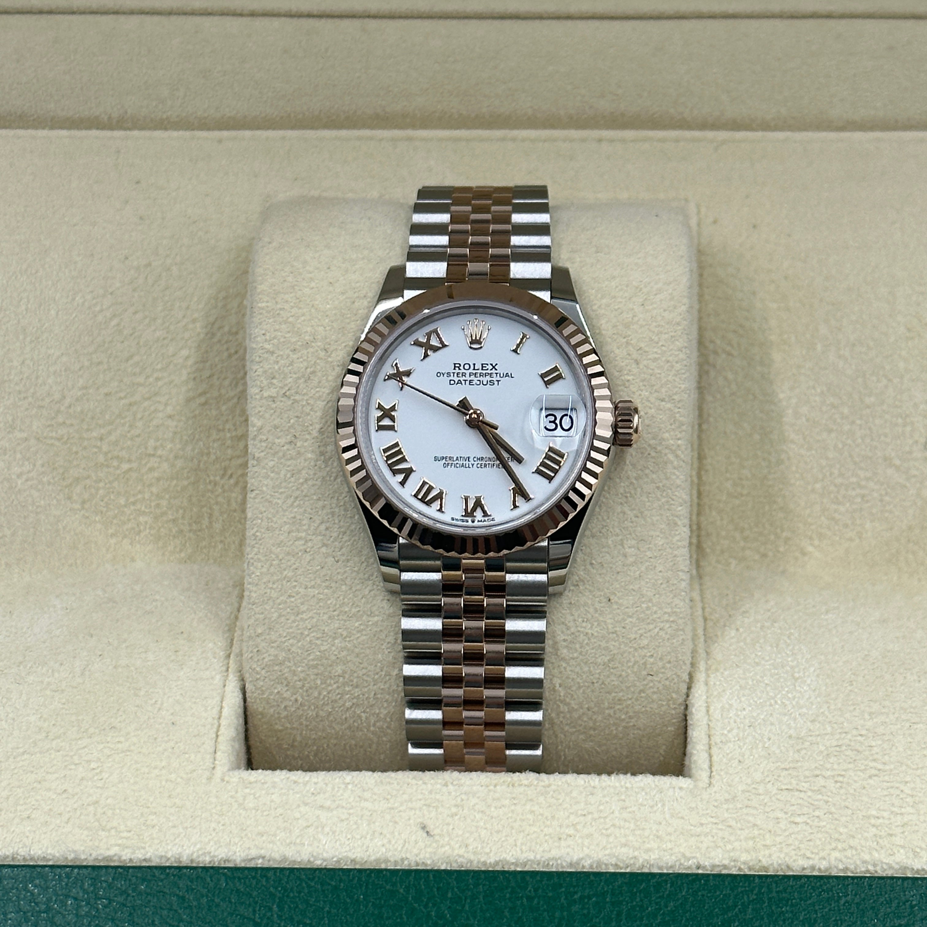 Rolex Datejust 31 278271 White Roman Jubilee 2025