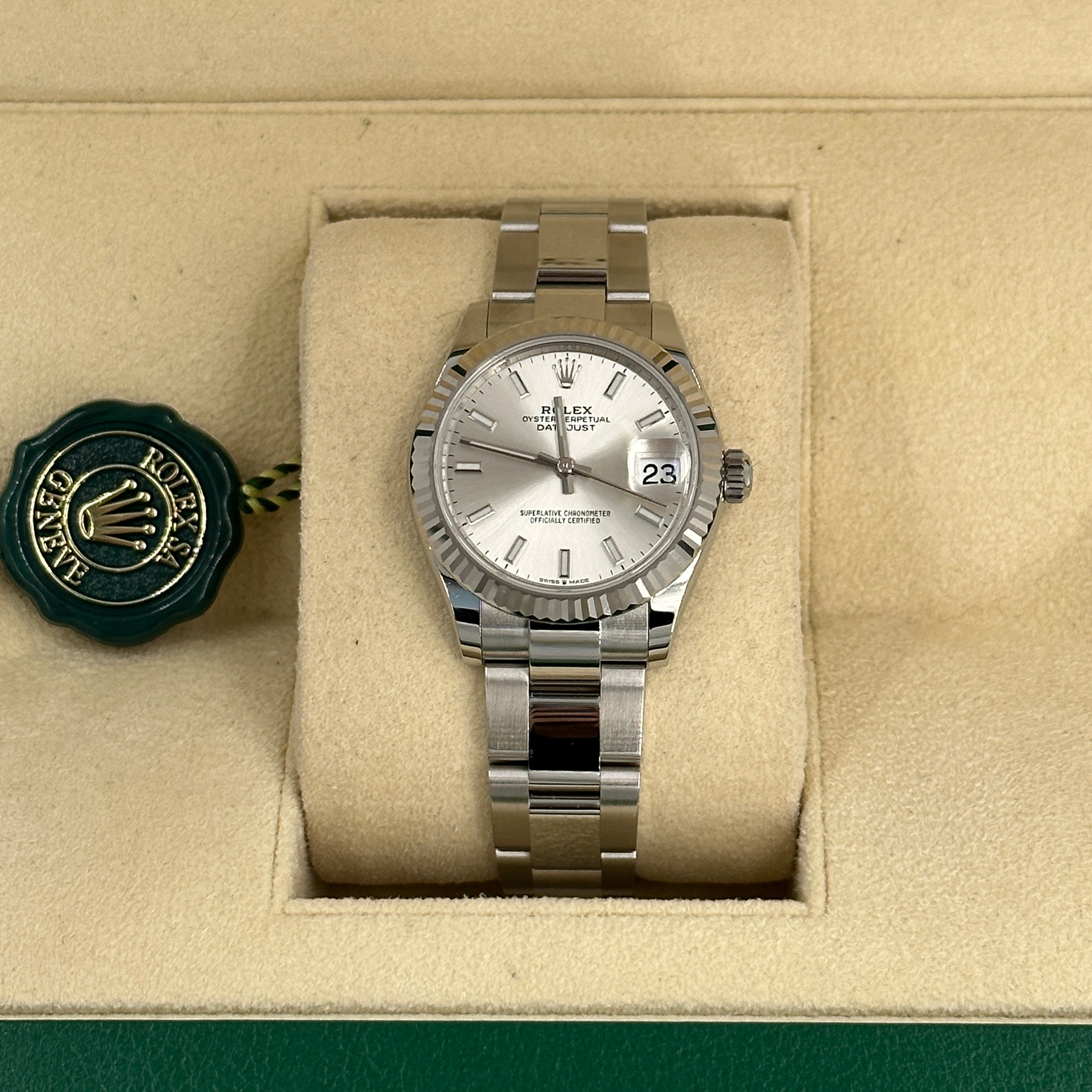 Rolex Datejust 31 278274 Silver Index Oyster