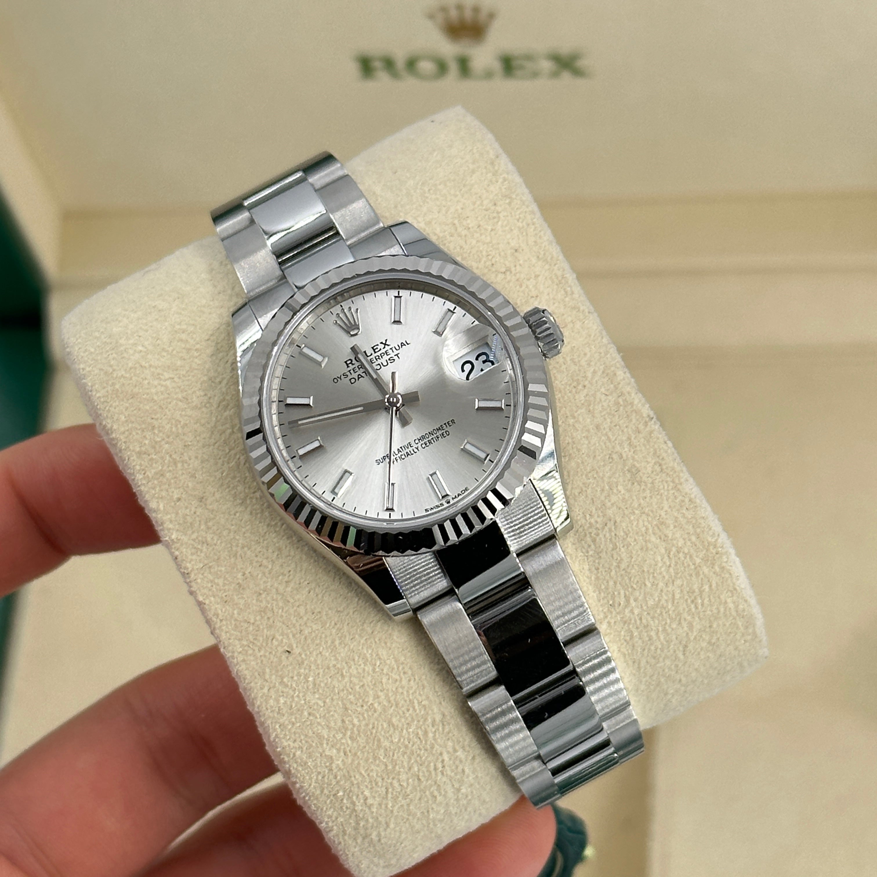 Rolex Datejust 31 278274 Silver Index Oyster