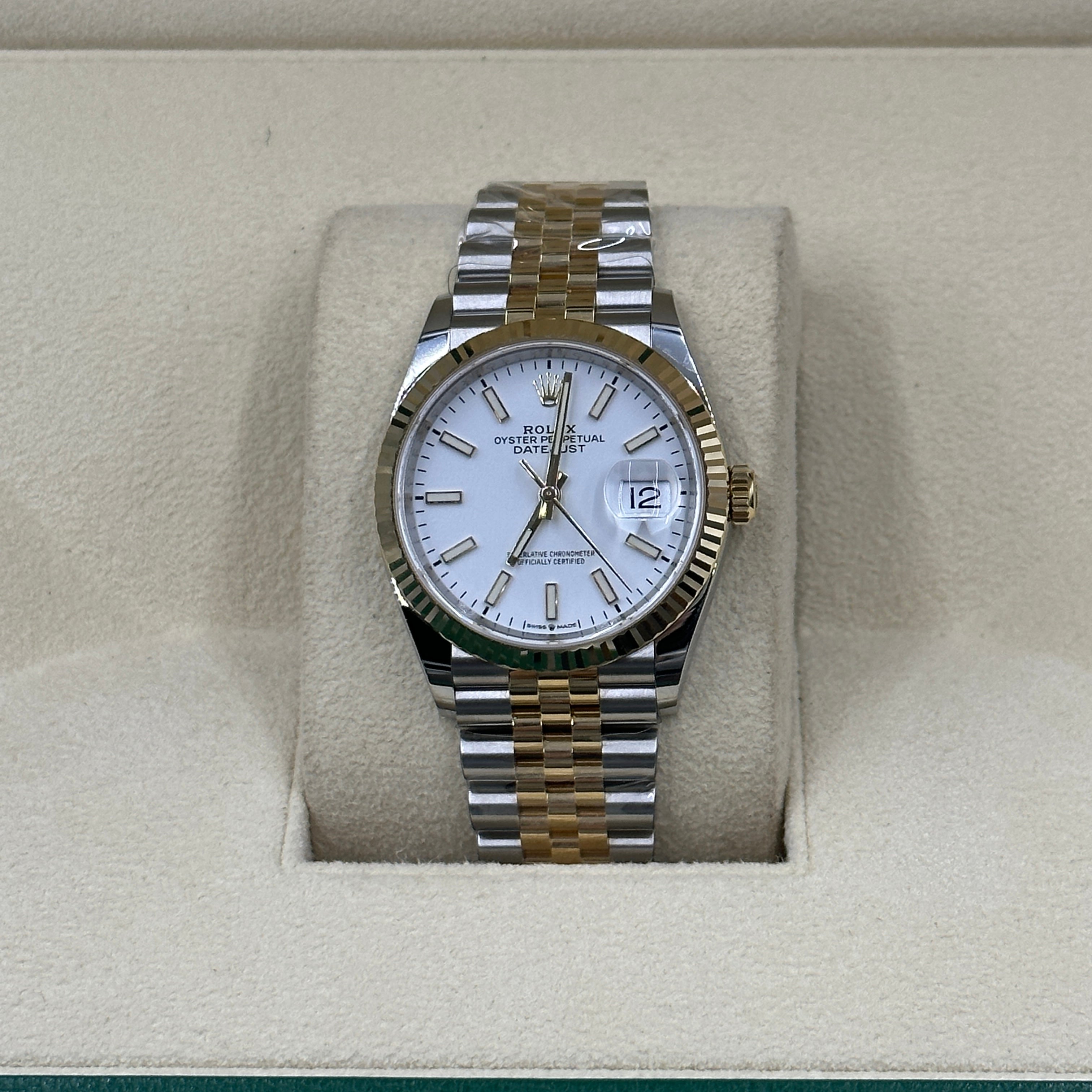 Rolex Datejust 41 126333 White Index Jubilee 2025